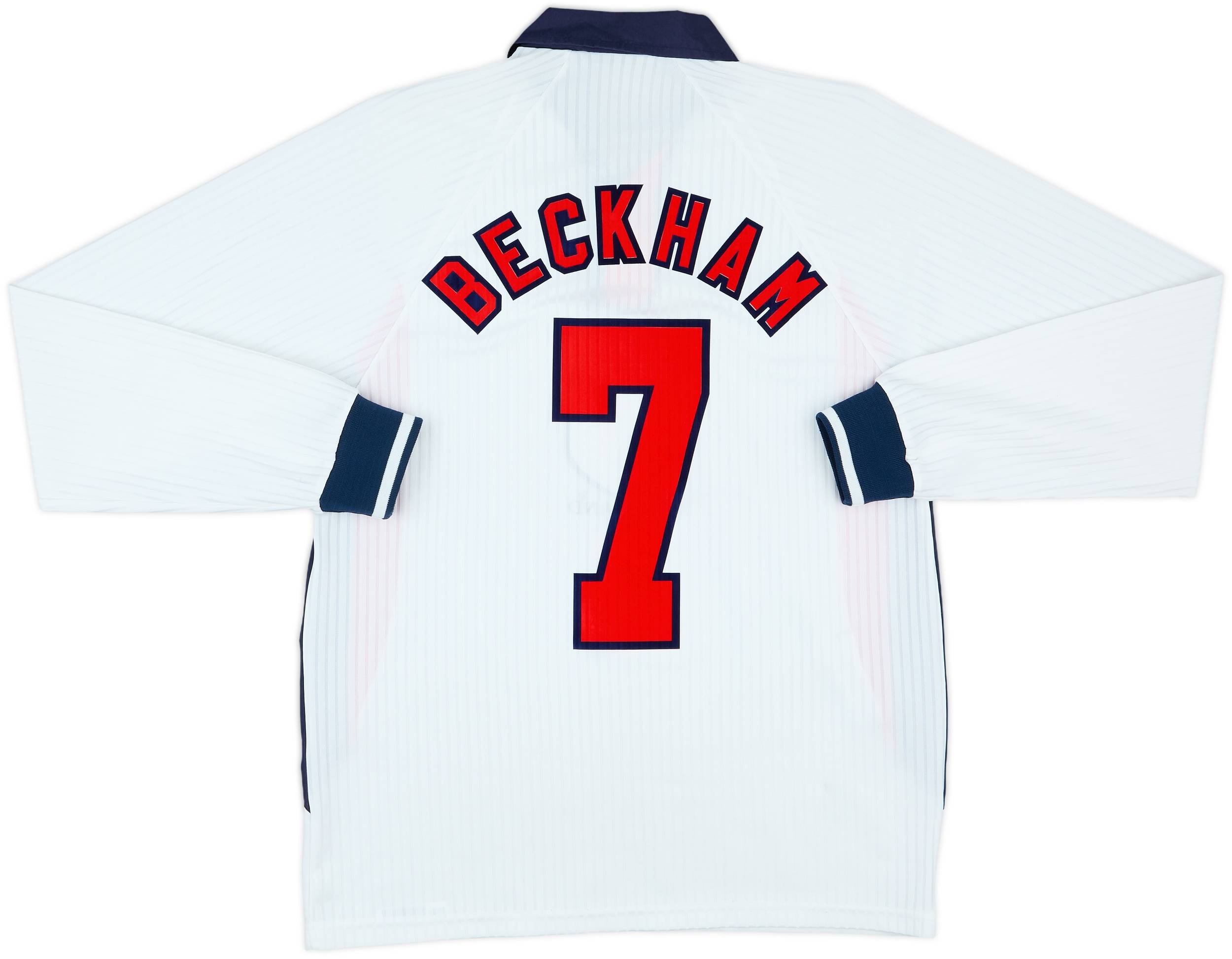 【正規品 01-03 England Home L/S Beckham #7】 s-l400.jpg