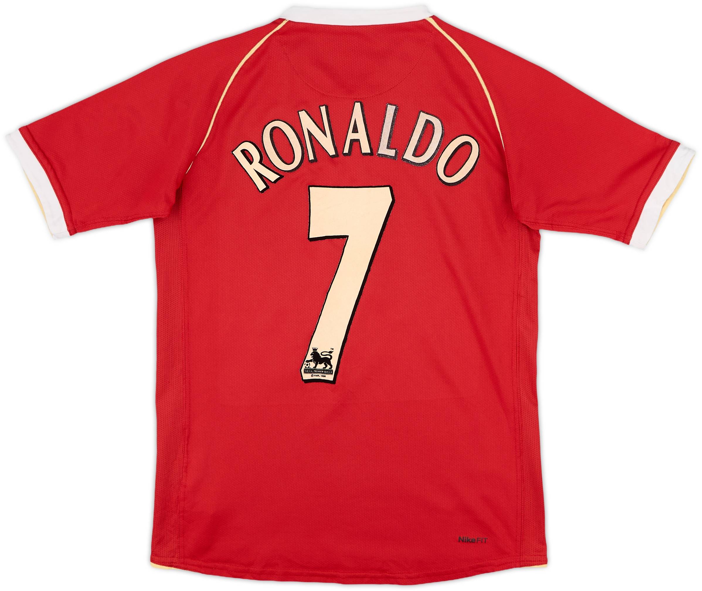 RONALDO 7 赤 シャツ 2006/2007 2006-07 Manchester United Home Shirt Ronaldo #7 - 6/10 - (L