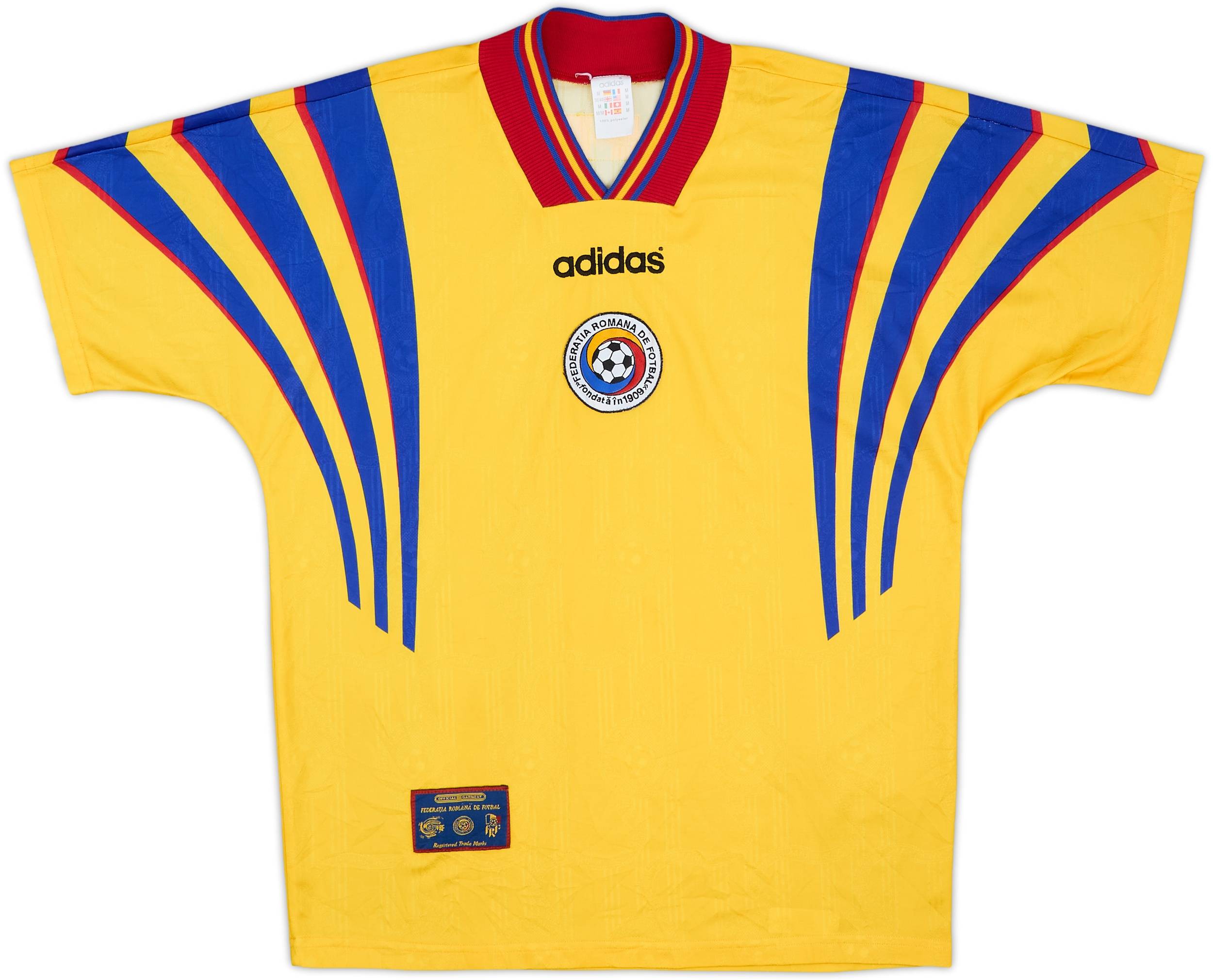 1996-98 Romania Home Shirt - 8/10 - (M)