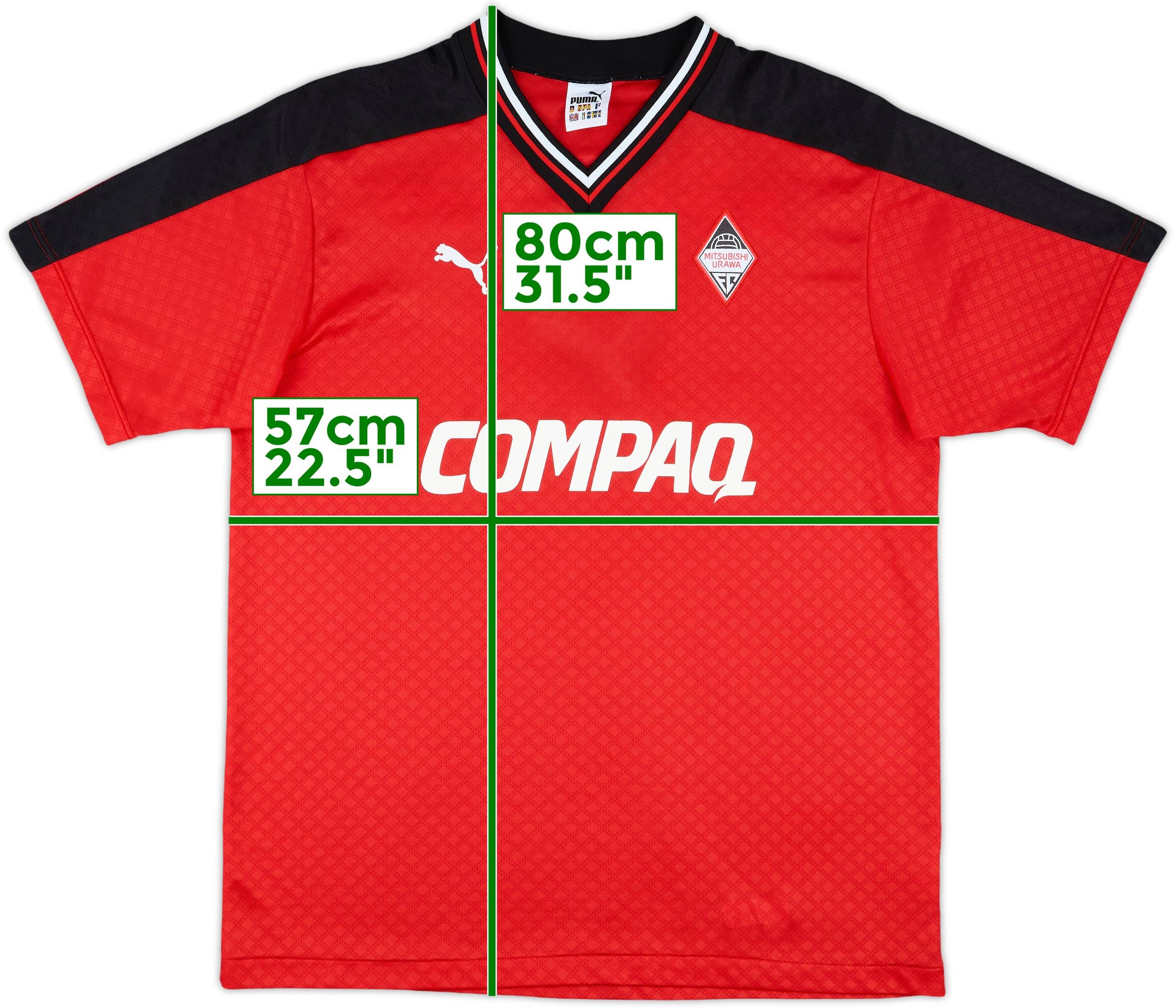 2002 Urawa Red Diamonds Puma Training Shirt - 9/10 - (L)