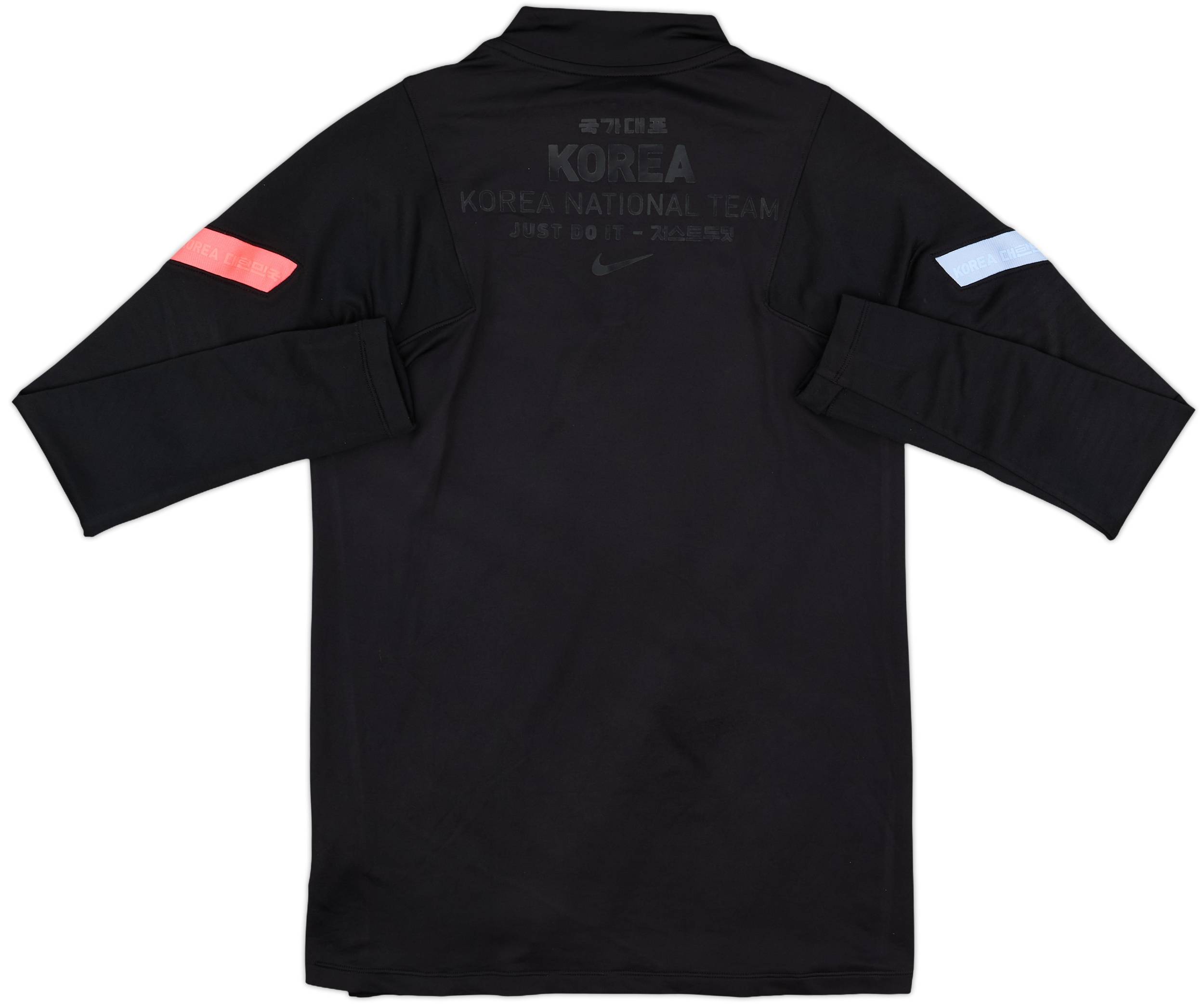 韓国代表　ドリルトップ 2020-21 South Korea Nike 1/4 Zip Drill Top - 6/10 - (M)