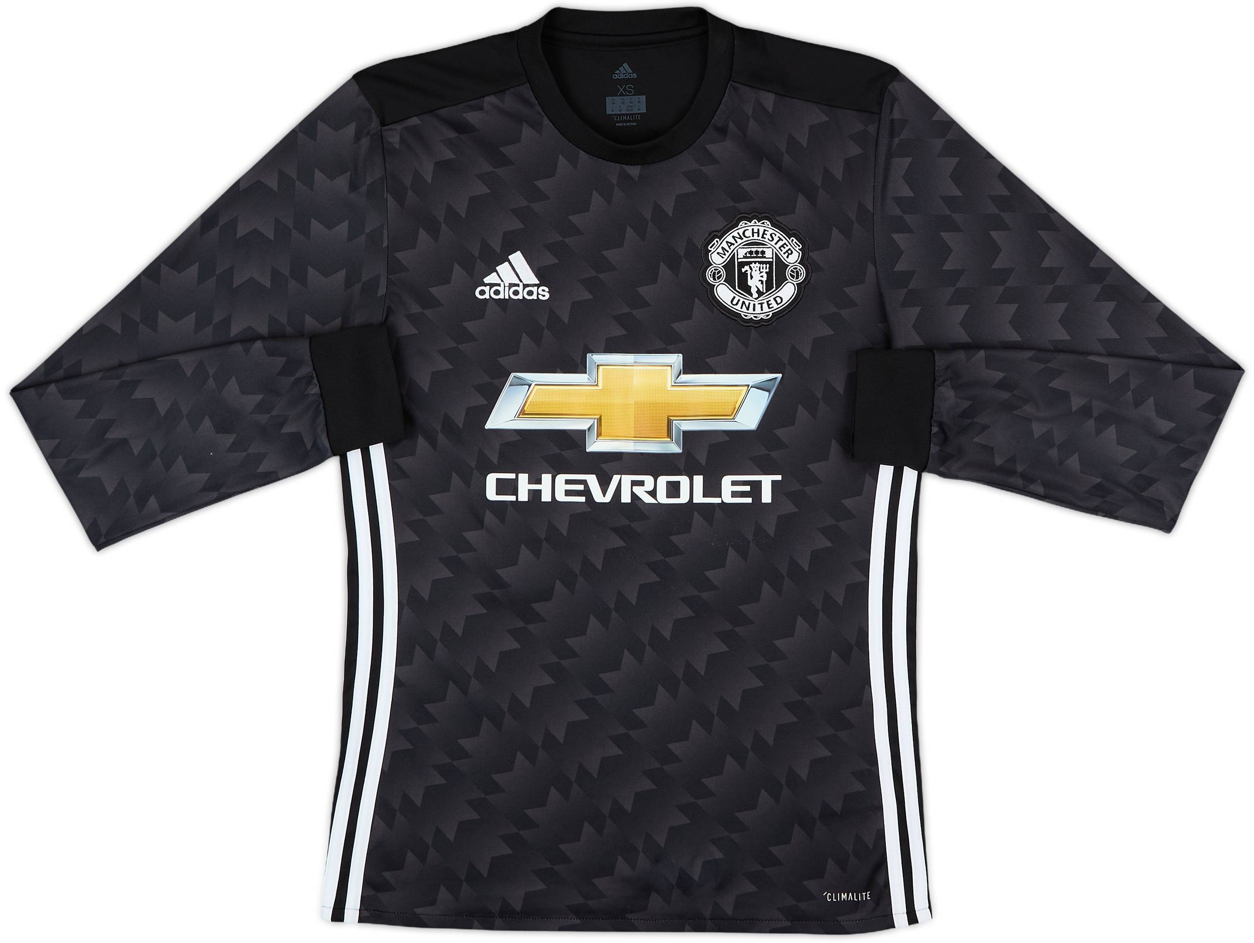 2017-18 Manchester United Away L/S Shirt Lingard #14 - 8/10 - (XS)