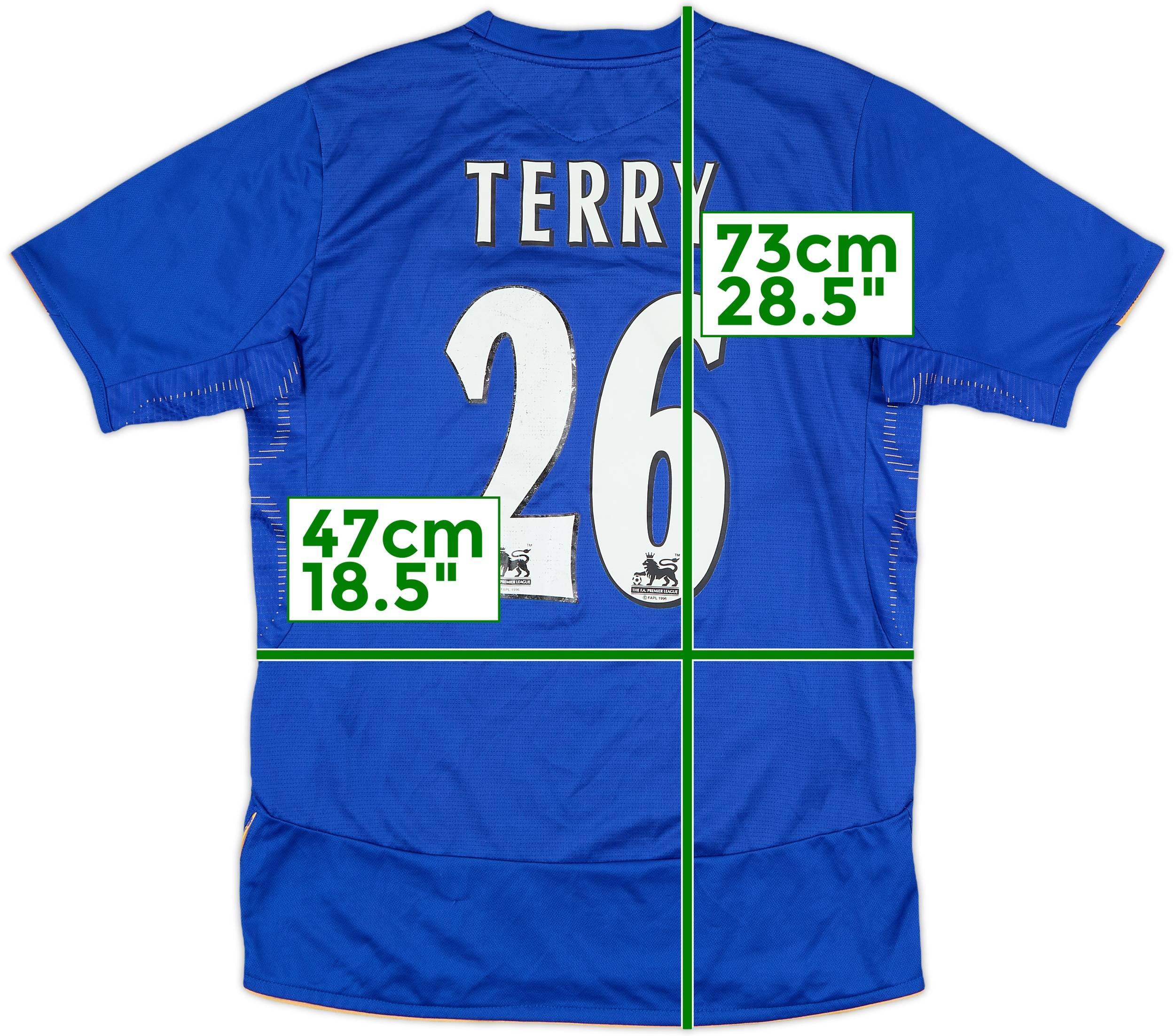 2005-06 Chelsea Centenary Home Shirt Terry #26 - 5/10 - (S)