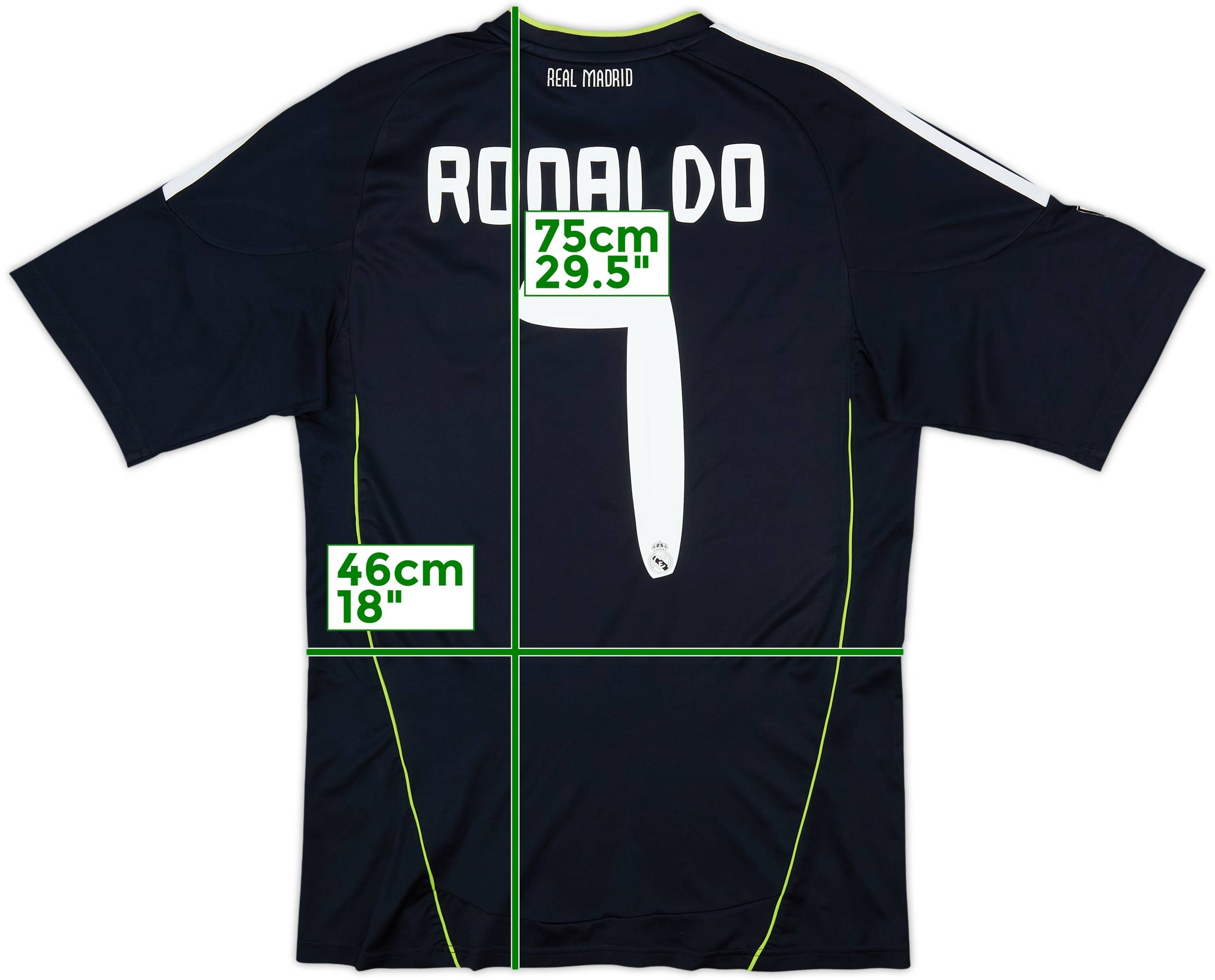 2012-13 Real Madrid Away Shirt Ronaldo #7 - 6/10 - (M)