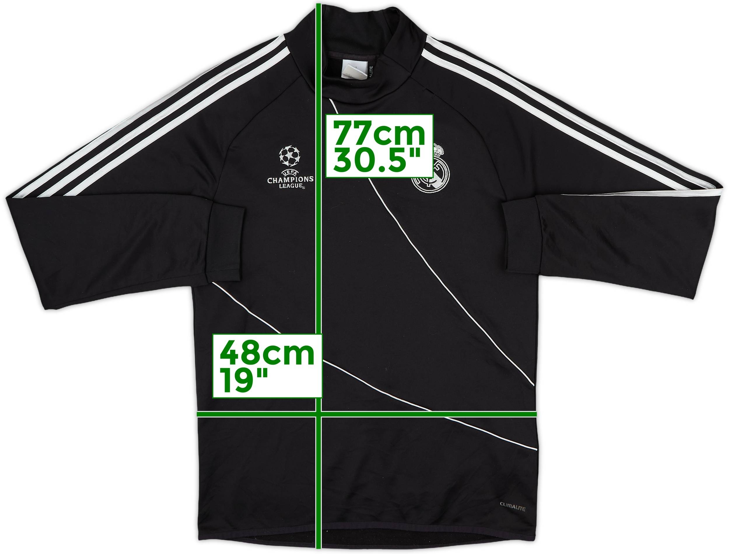 2012-13 Real Madrid adidas CL Drill Top - 8/10 - (L)