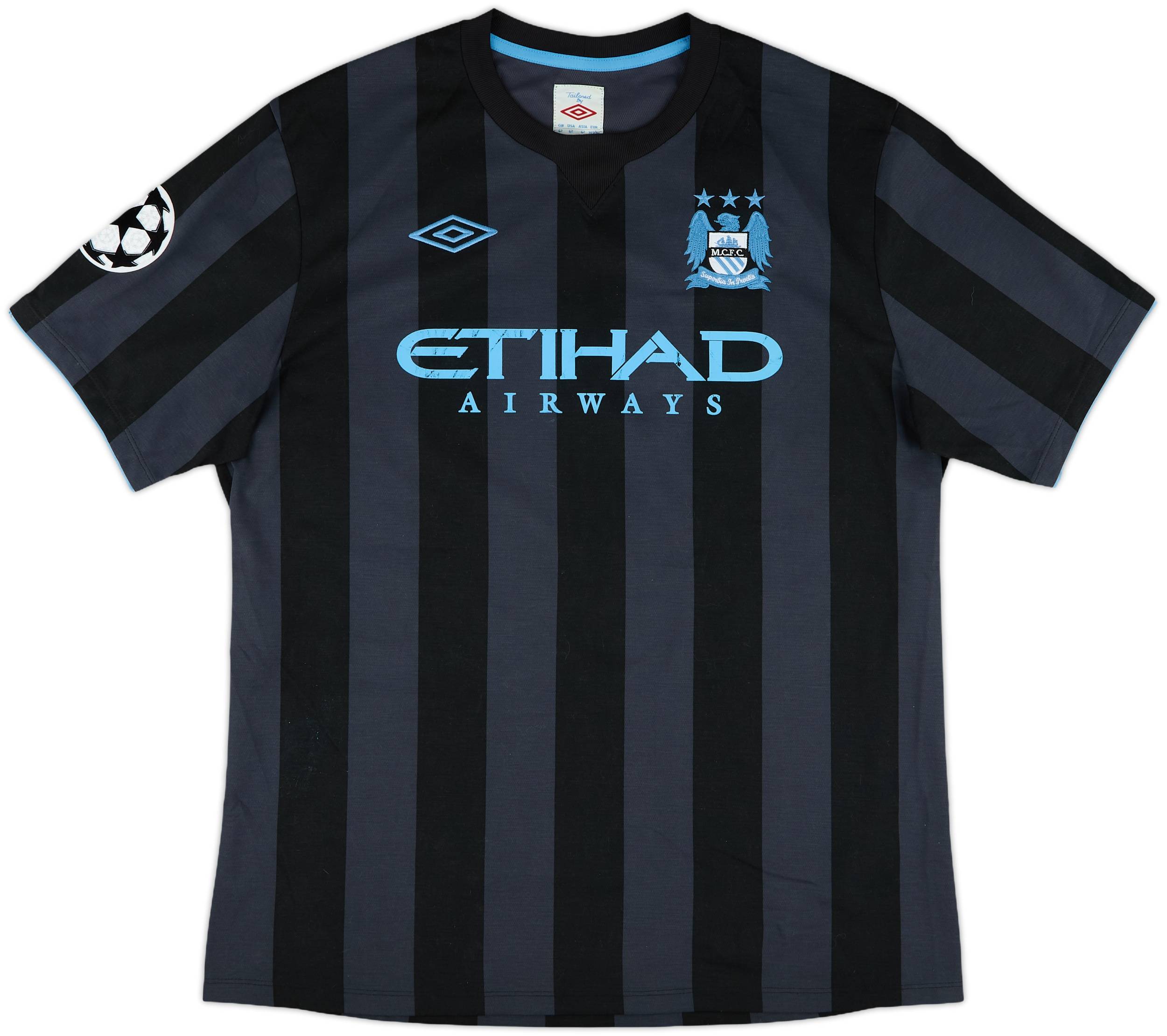 UMBROマンチェスター・シティ09/113rd TEVEZ 32 サイズ38 2012-13 Manchester City Third Shirt Tevez #32 - 4/10 - (L)