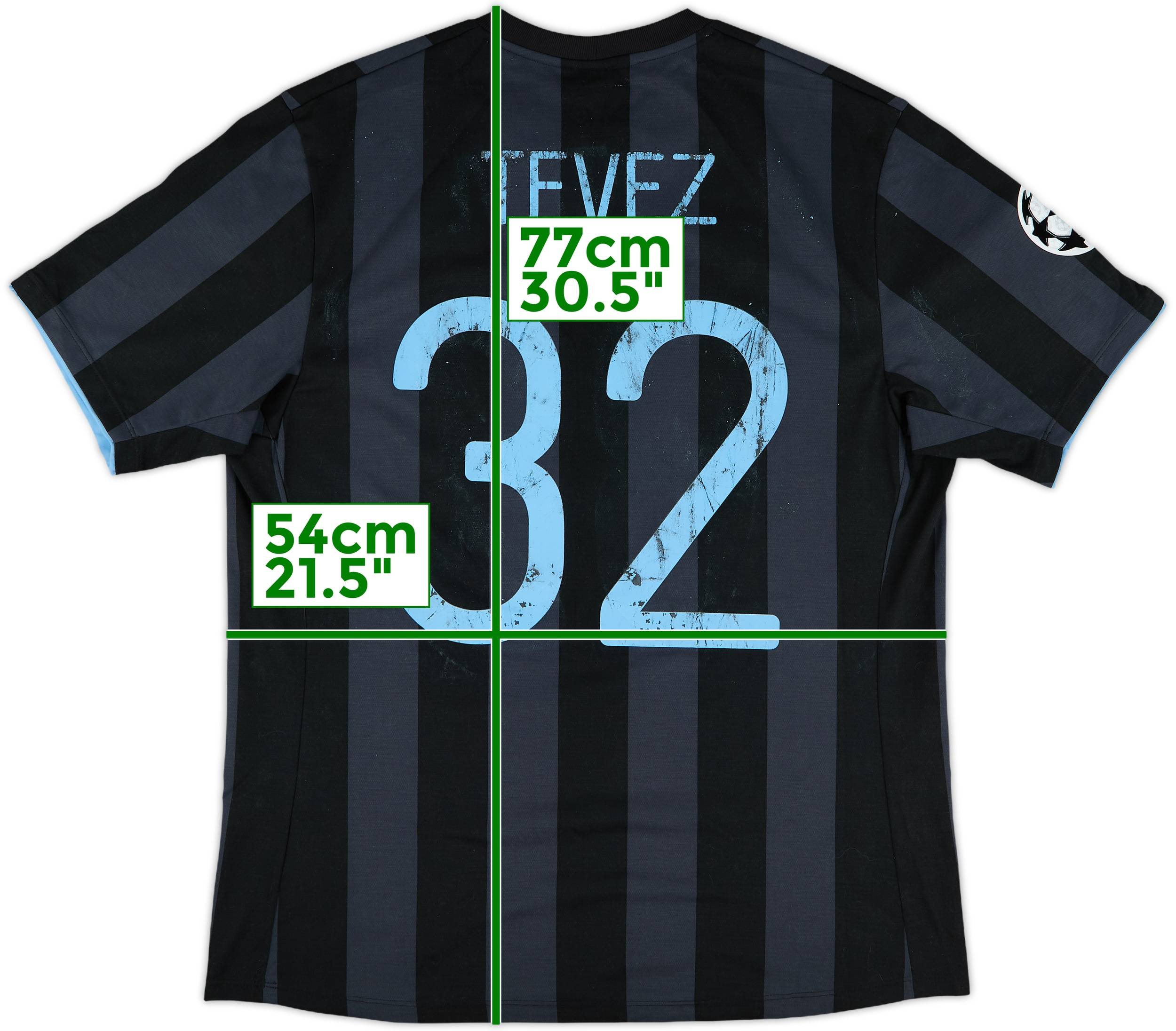 2012-13 Manchester City Third Shirt Tevez #32 - 4/10 - (L)