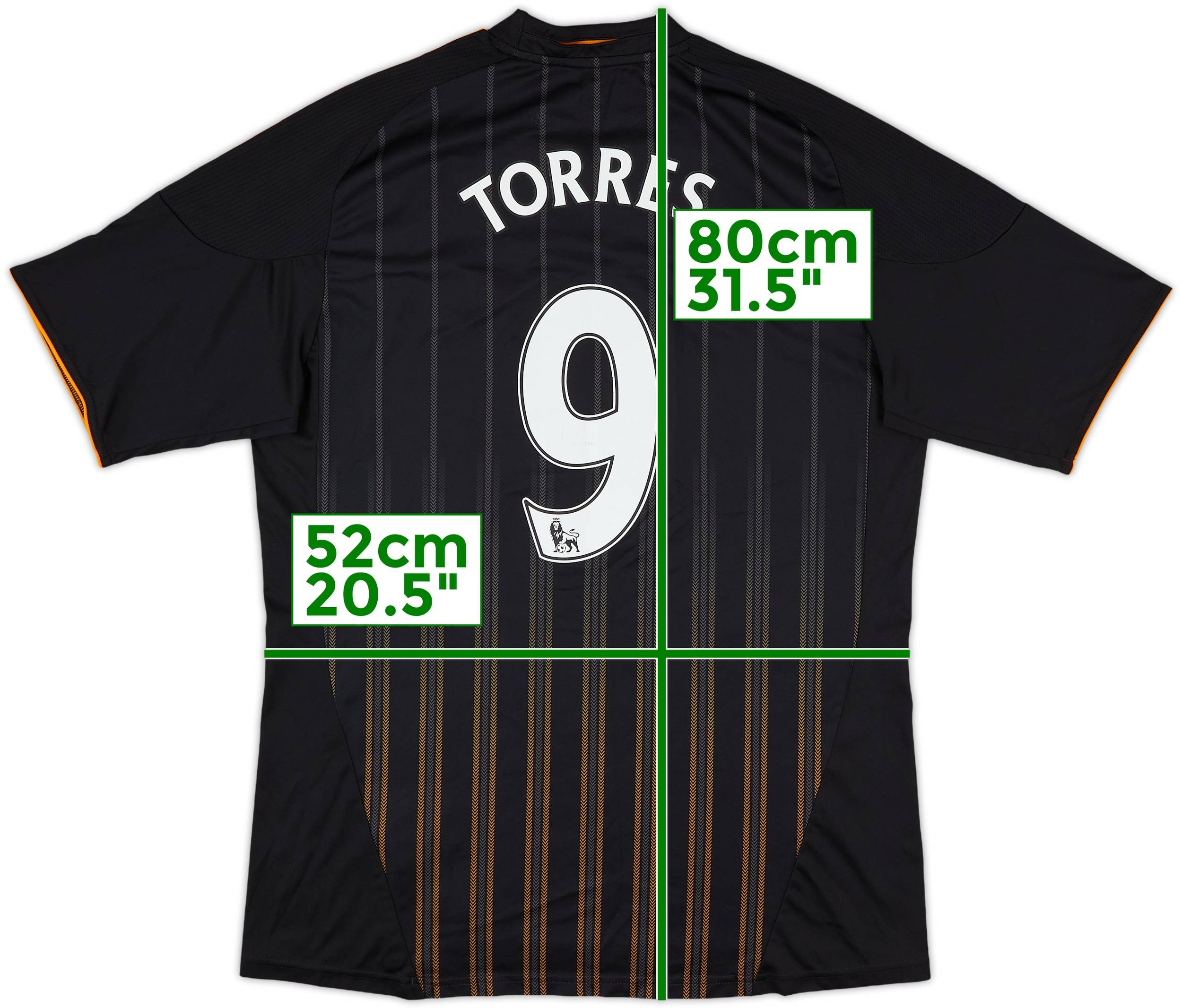 2010-11 Chelsea Away Shirt Torres #9 - 8/10 - (L)