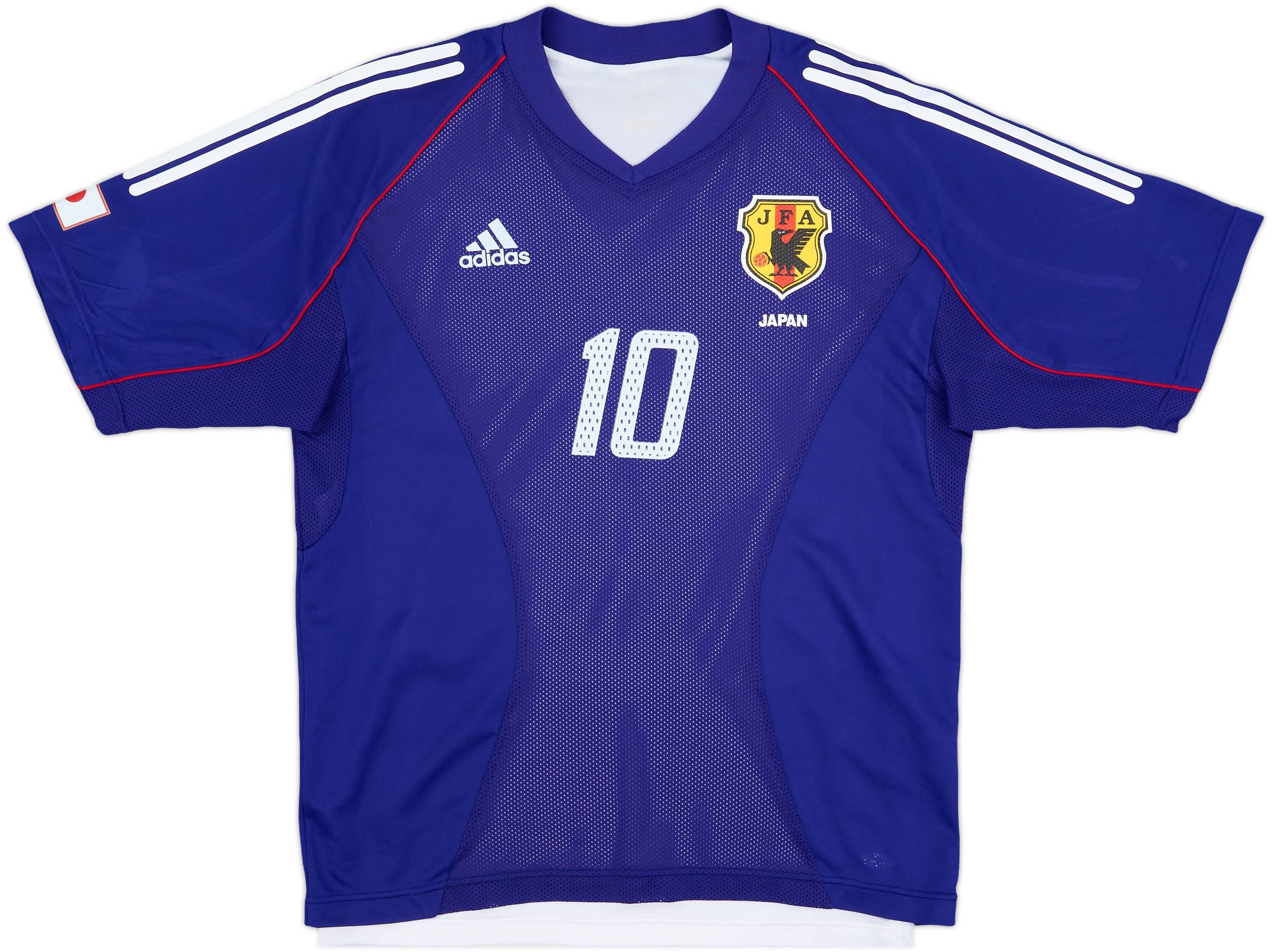 adidas サッカーシャツ NAKAMURA 10 JAPAN 2006 2008 Home Football Shirt #10 NAKAMURA Jersey