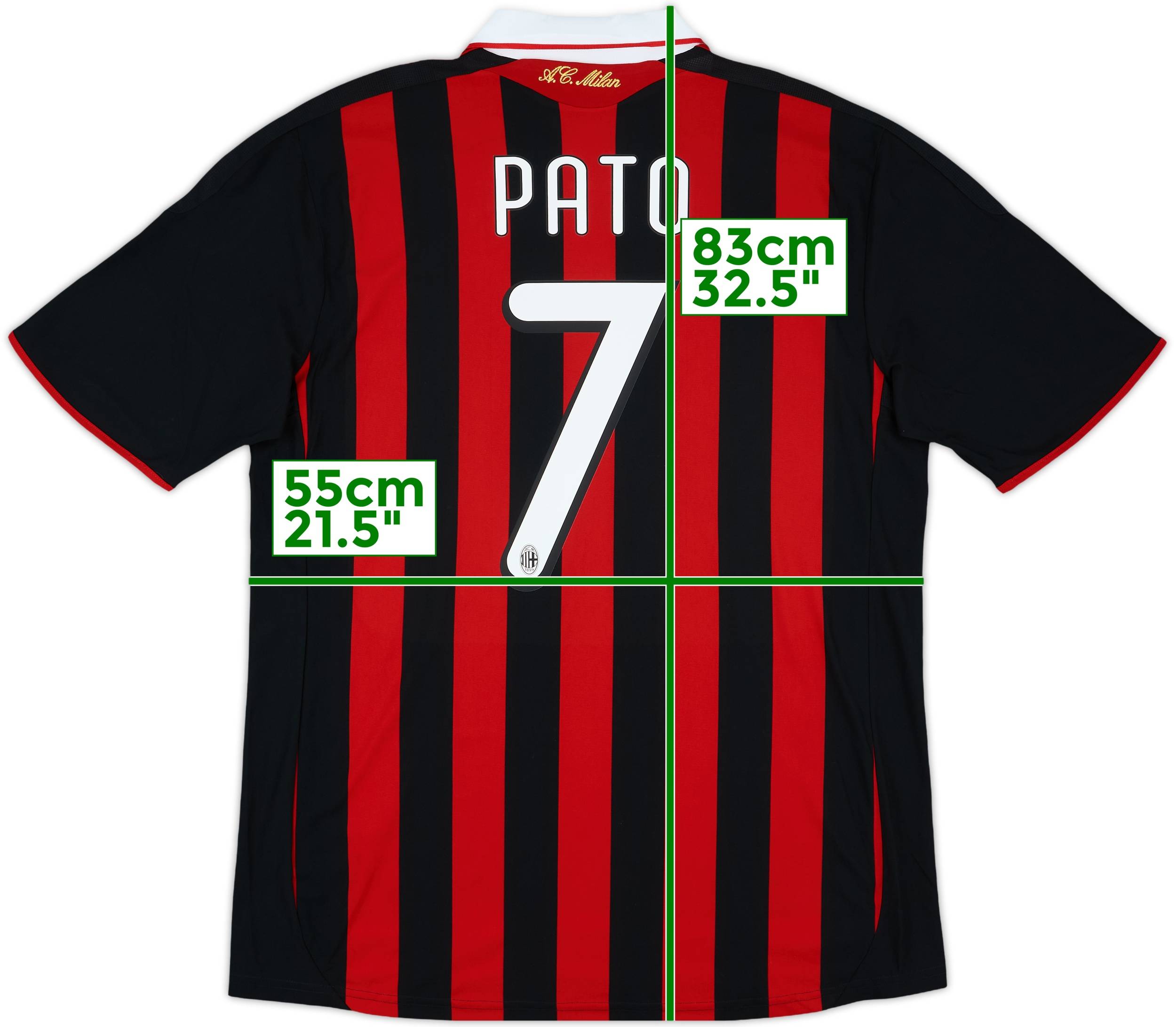 ACミラン PATO 7番 ACミラン PATO 7番 ユニフォーム - メルカリ