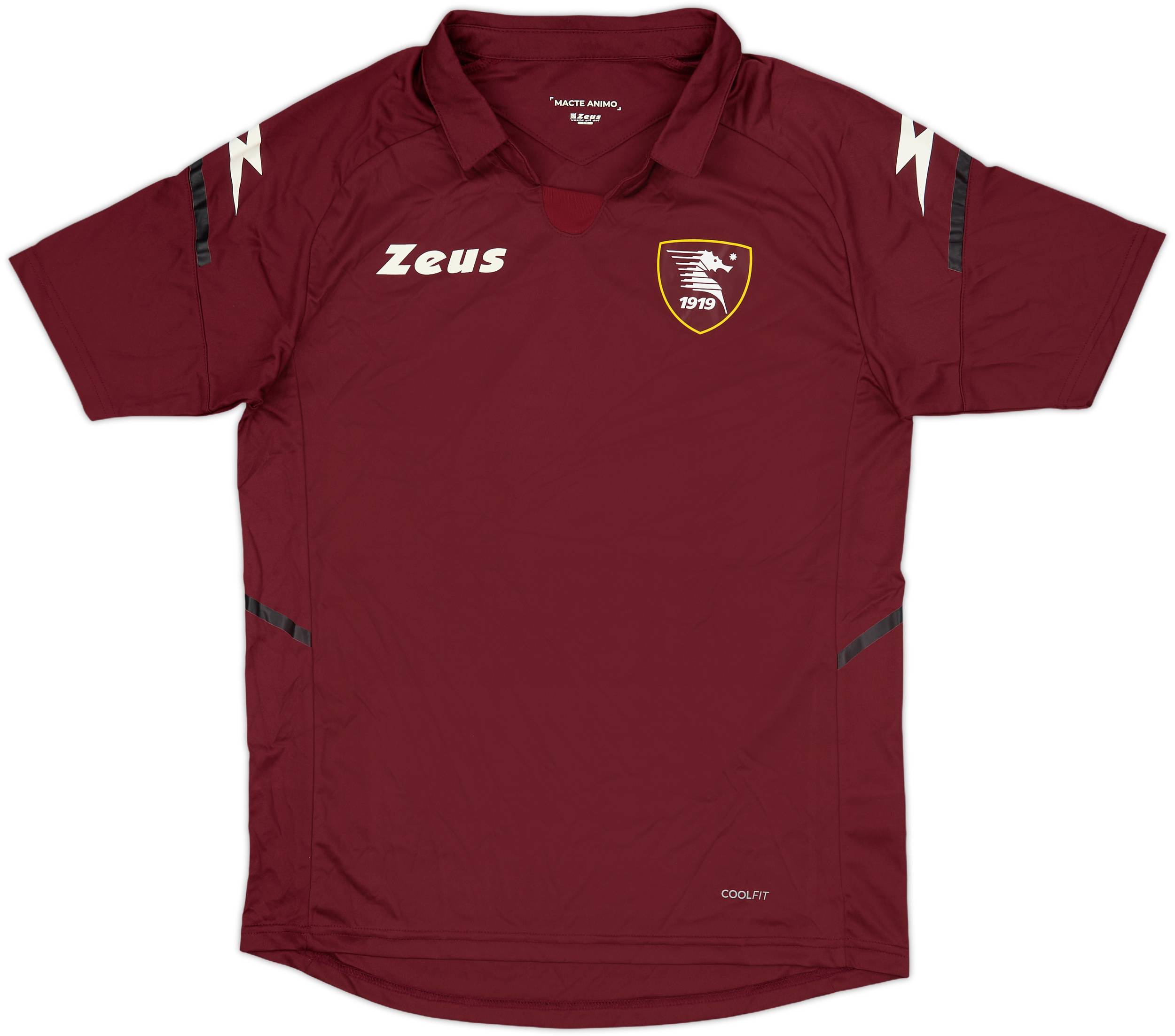 【リベリー】サレユニターナ　ユニフォーム 2021-22 Salernitana Home Shirt Ribery #7 - 9/10 - (S/M)
