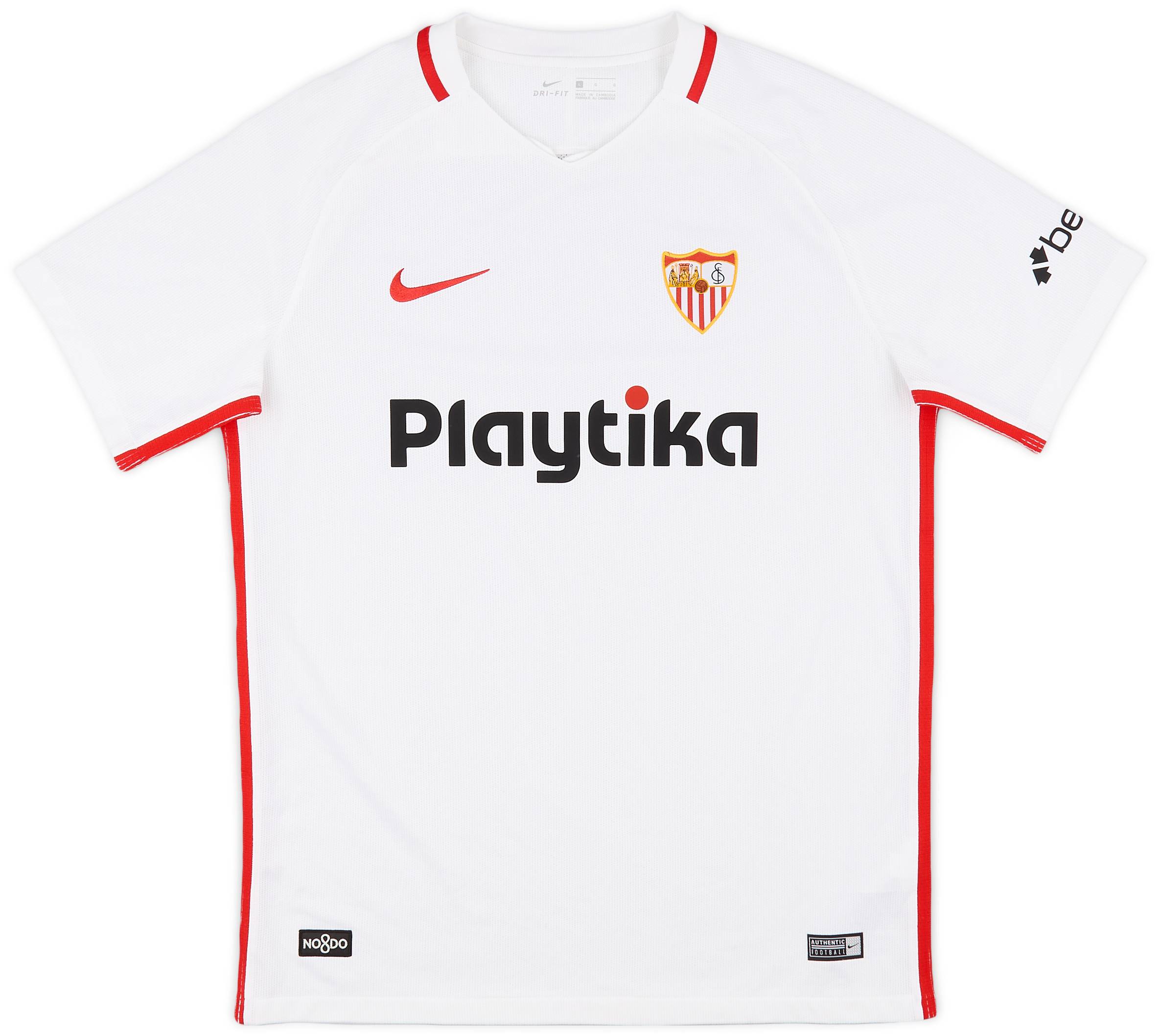 2018-19 Sevilla Home Shirt - 8/10 - (L)