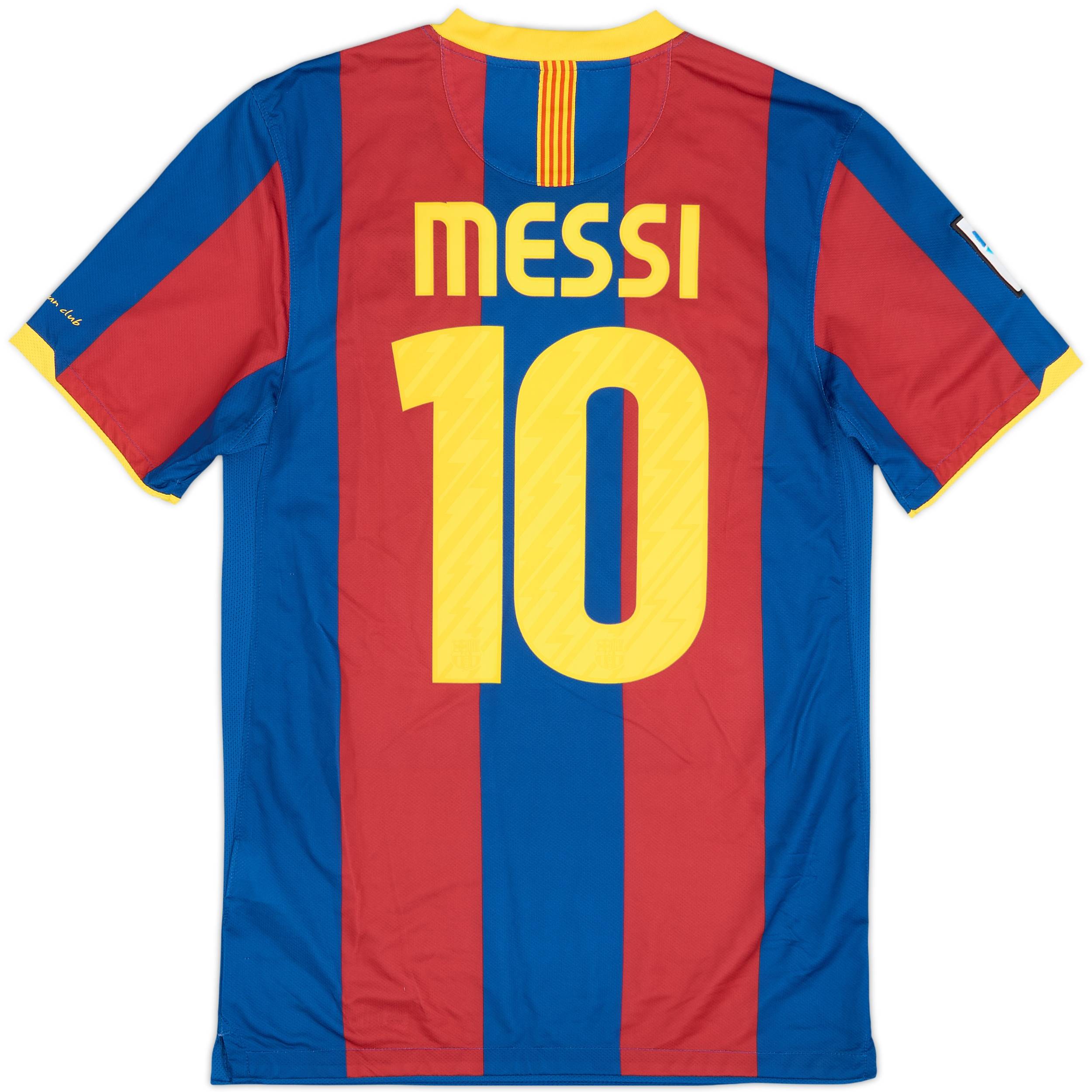 2010-11 Barcelona Home Shirt Messi #10 - 8/10 - (S)