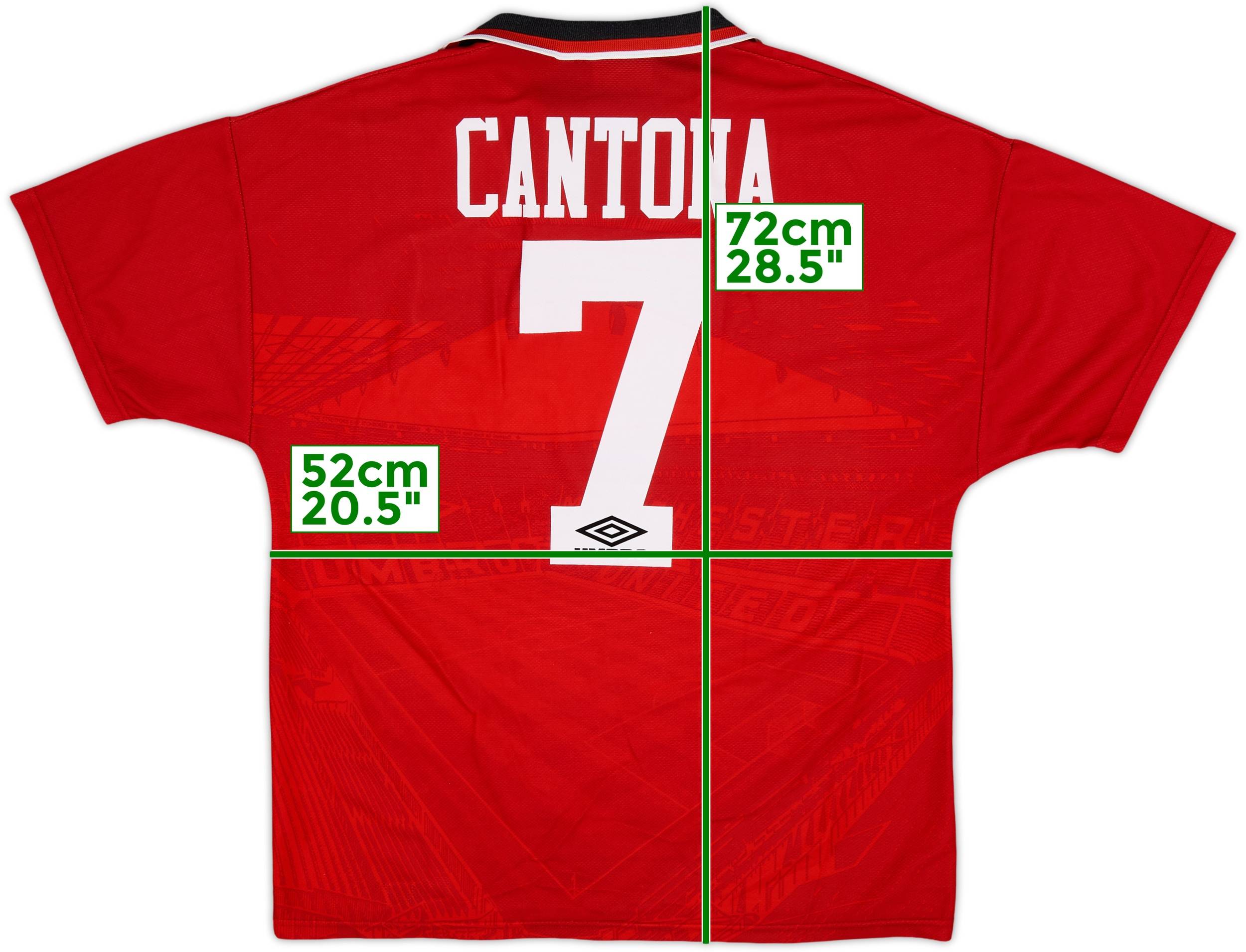 94-96 マンチェスターユナイテッド　ユニフォーム カントナ 7 94-96 マンチェスターユナイテッド ユニフォーム カントナ 7 1994-96