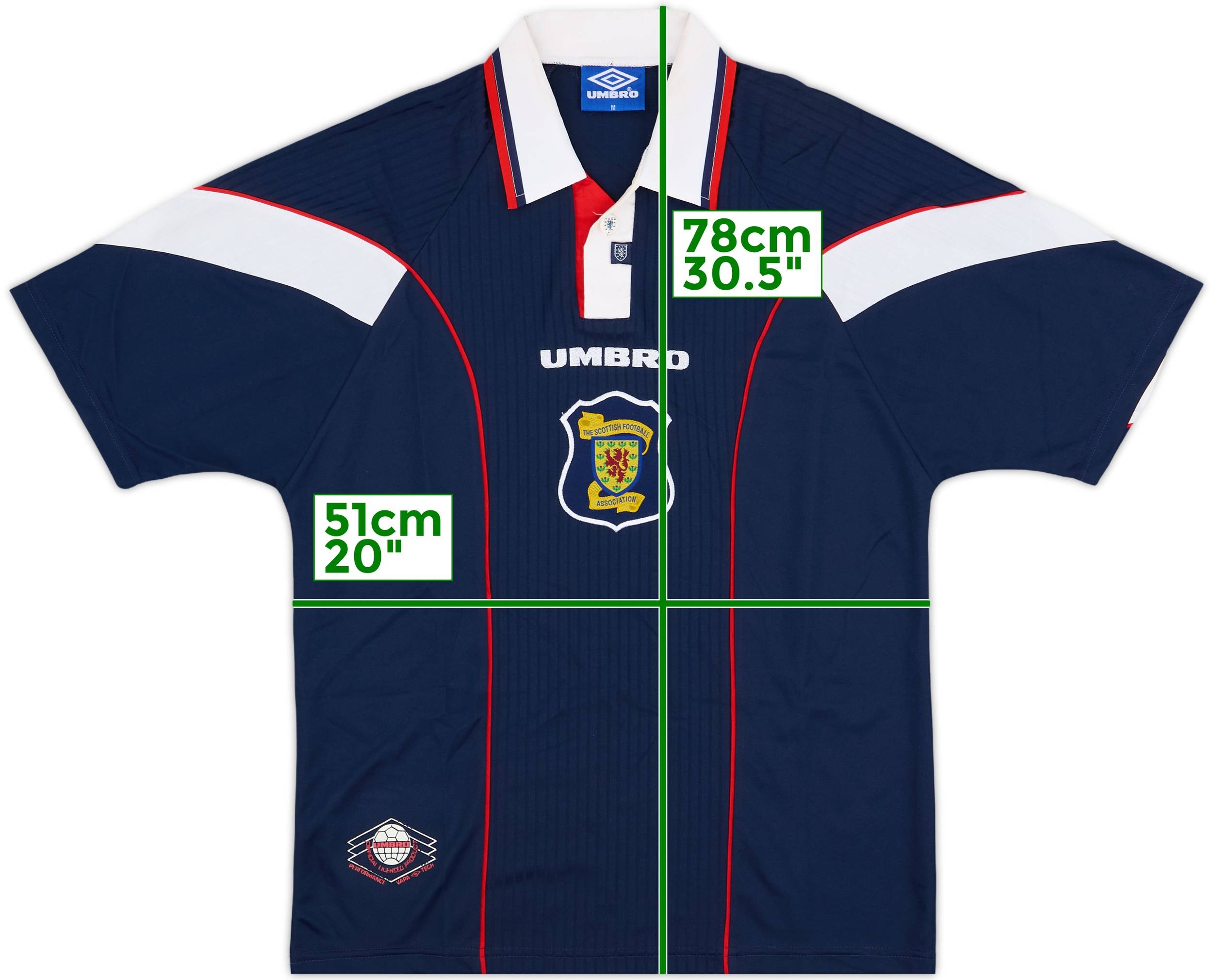 ウェア Scotland 1998 Home Soccer Uniform 240625577752-