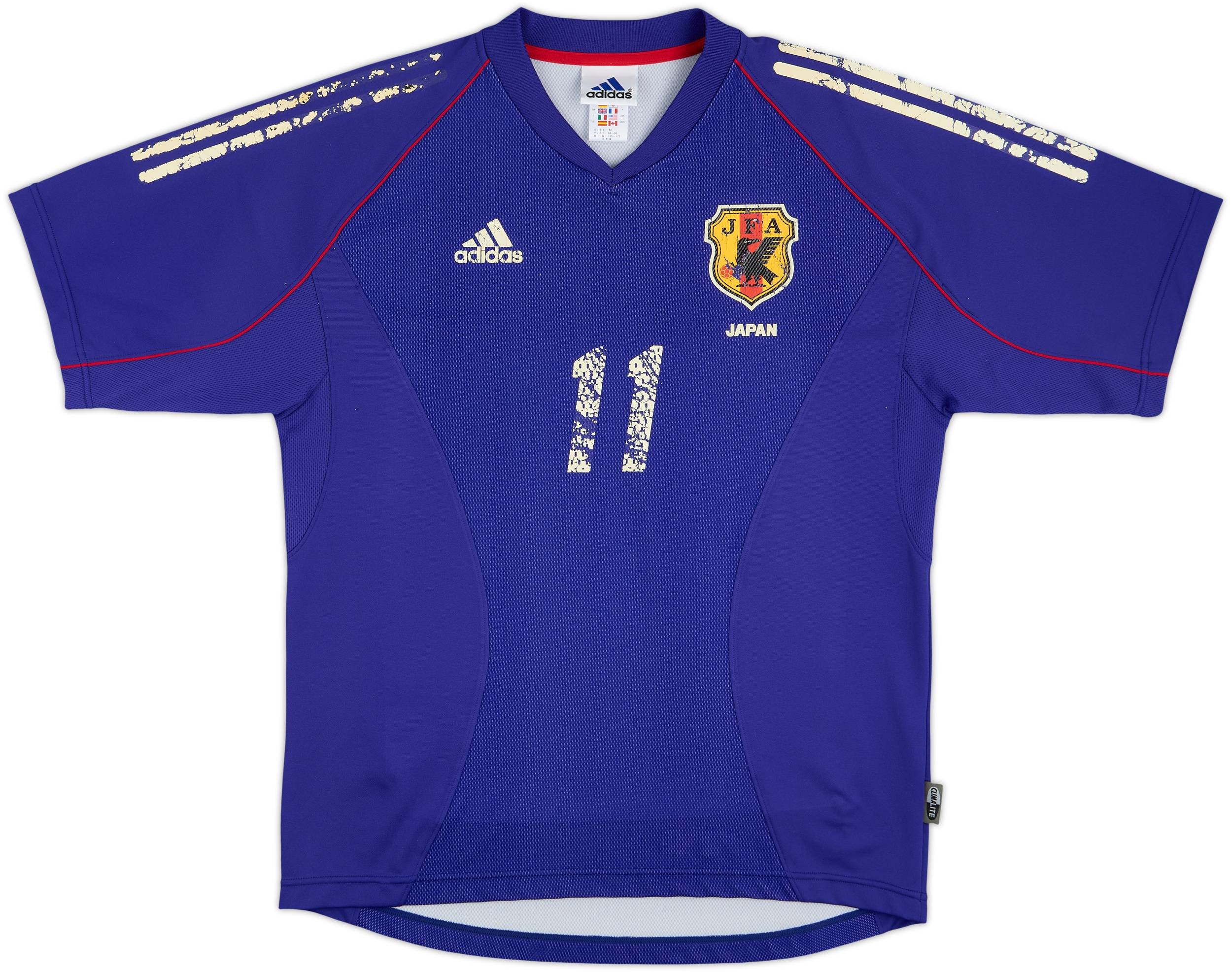 2002-04 Japan Home Shirt Nakayama #11 - 4/10 - (M)
