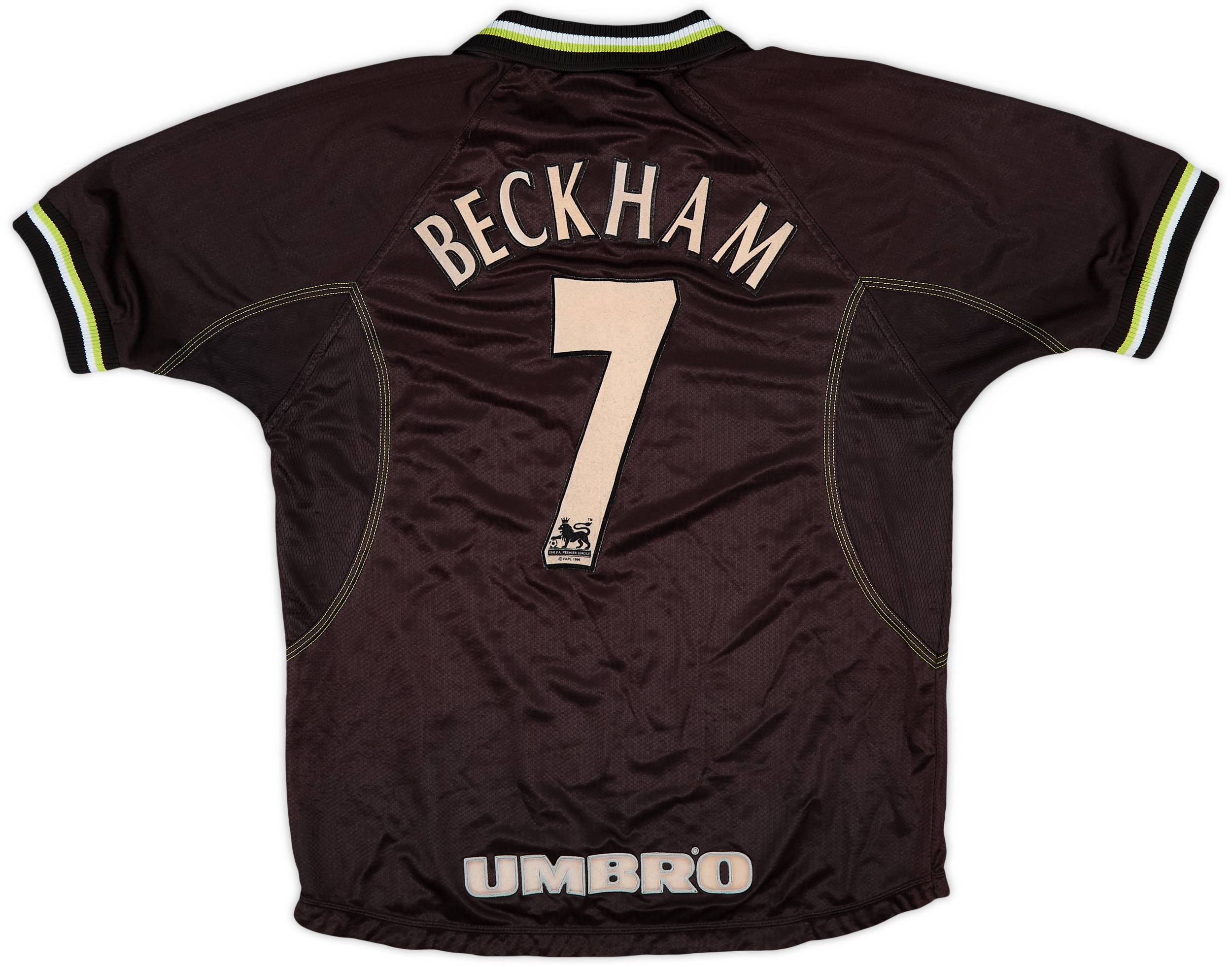 1998-99 Manchester United Third Shirt Beckham #7 - 7/10 - (Y)