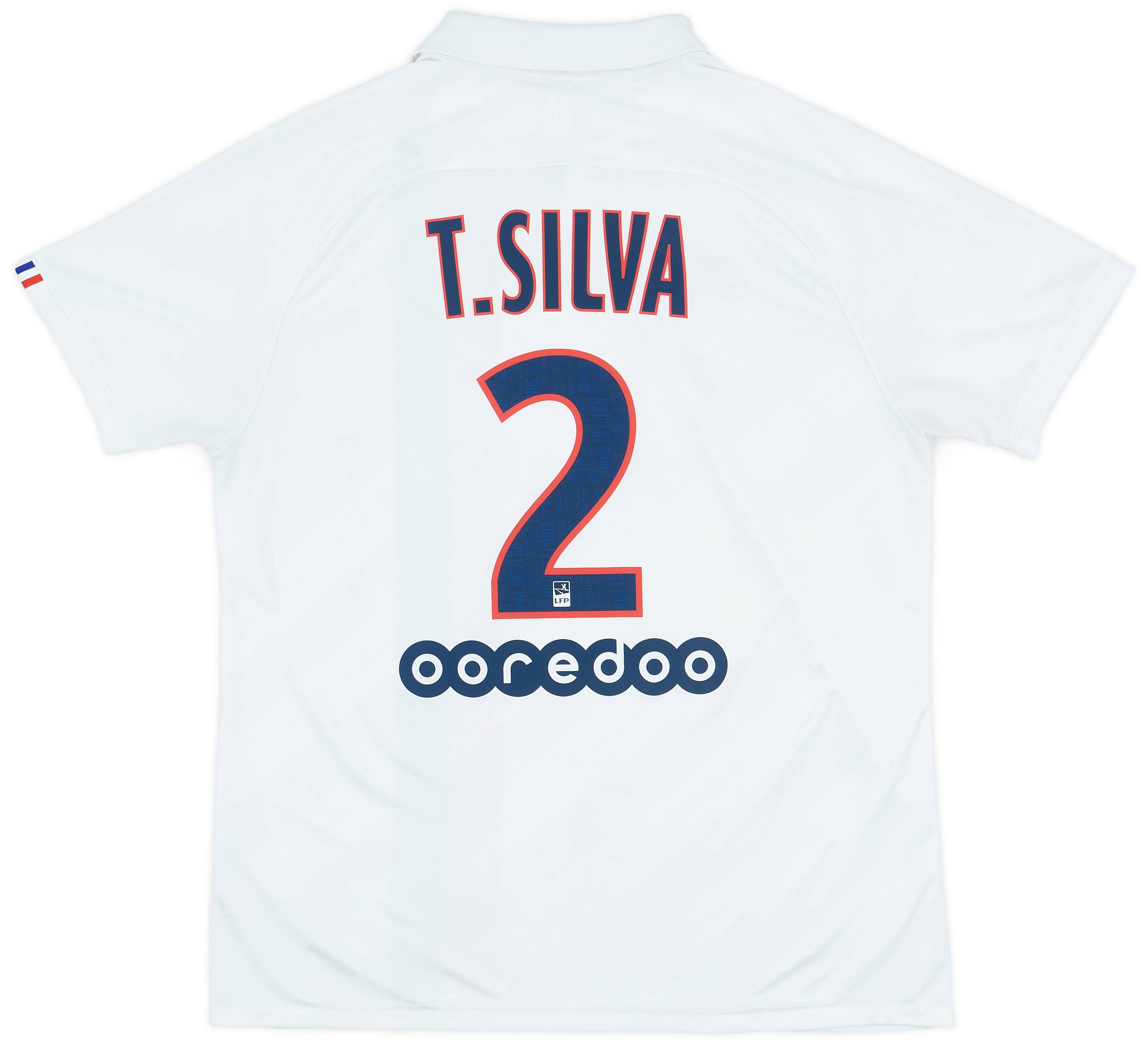2019-20 Paris Saint-Germain Third Shirt T.Silva #2 - 6/10 - (L)