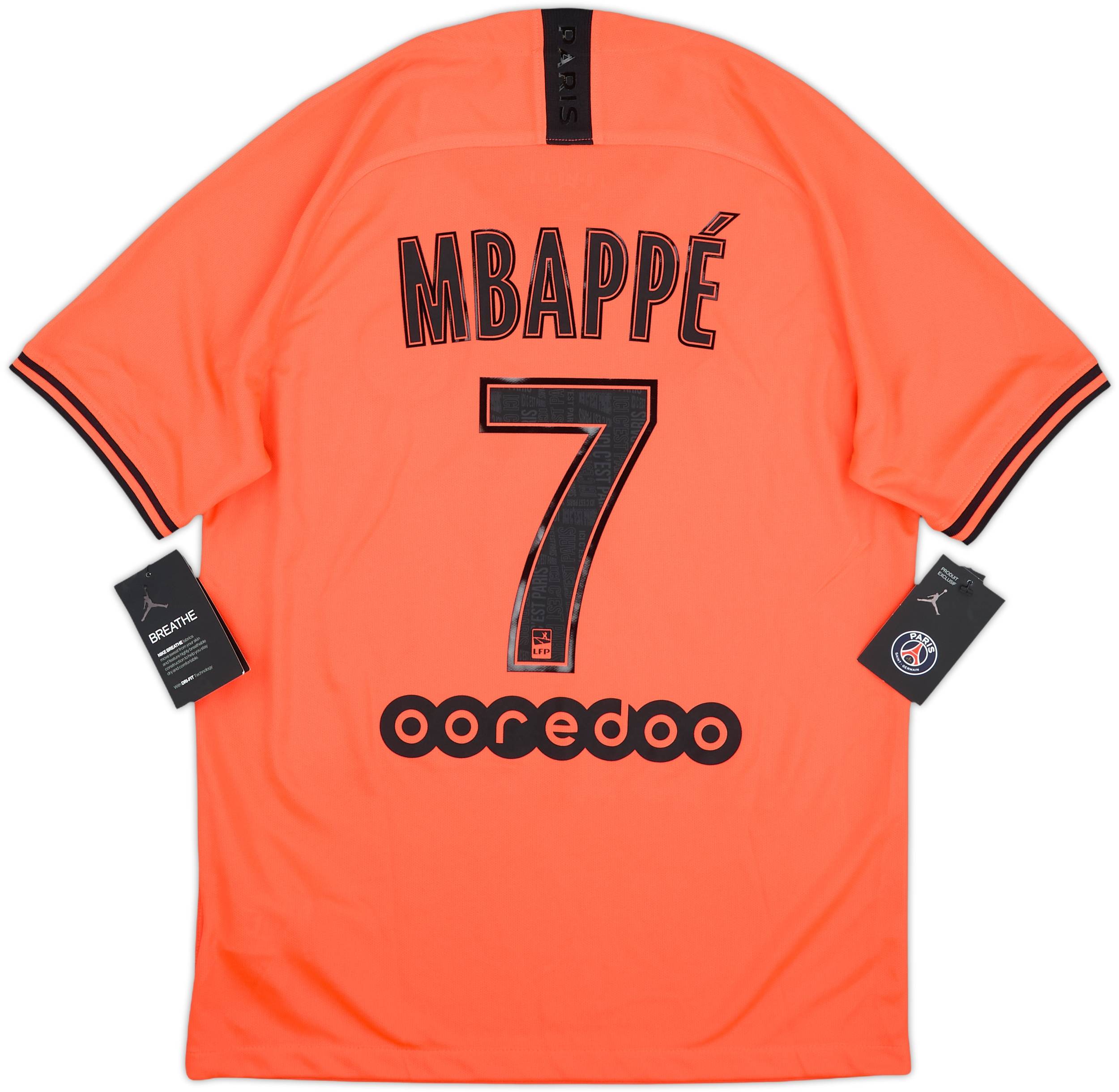 2019-20 Paris Saint-Germain Away Shirt Mbappe #7 (M)