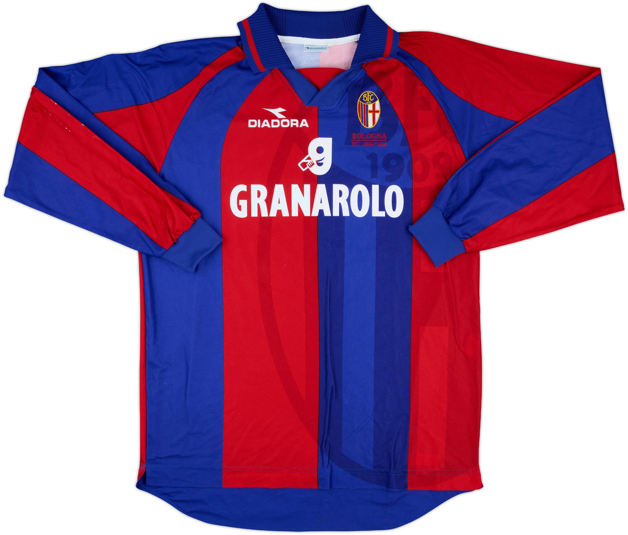 02-03 Bologna ボローニャ　長袖ユニフォーム Lサイズ 02-03 Bologna ボローニャ 長袖ユニフォーム Lサイズ 02-03 Bologna