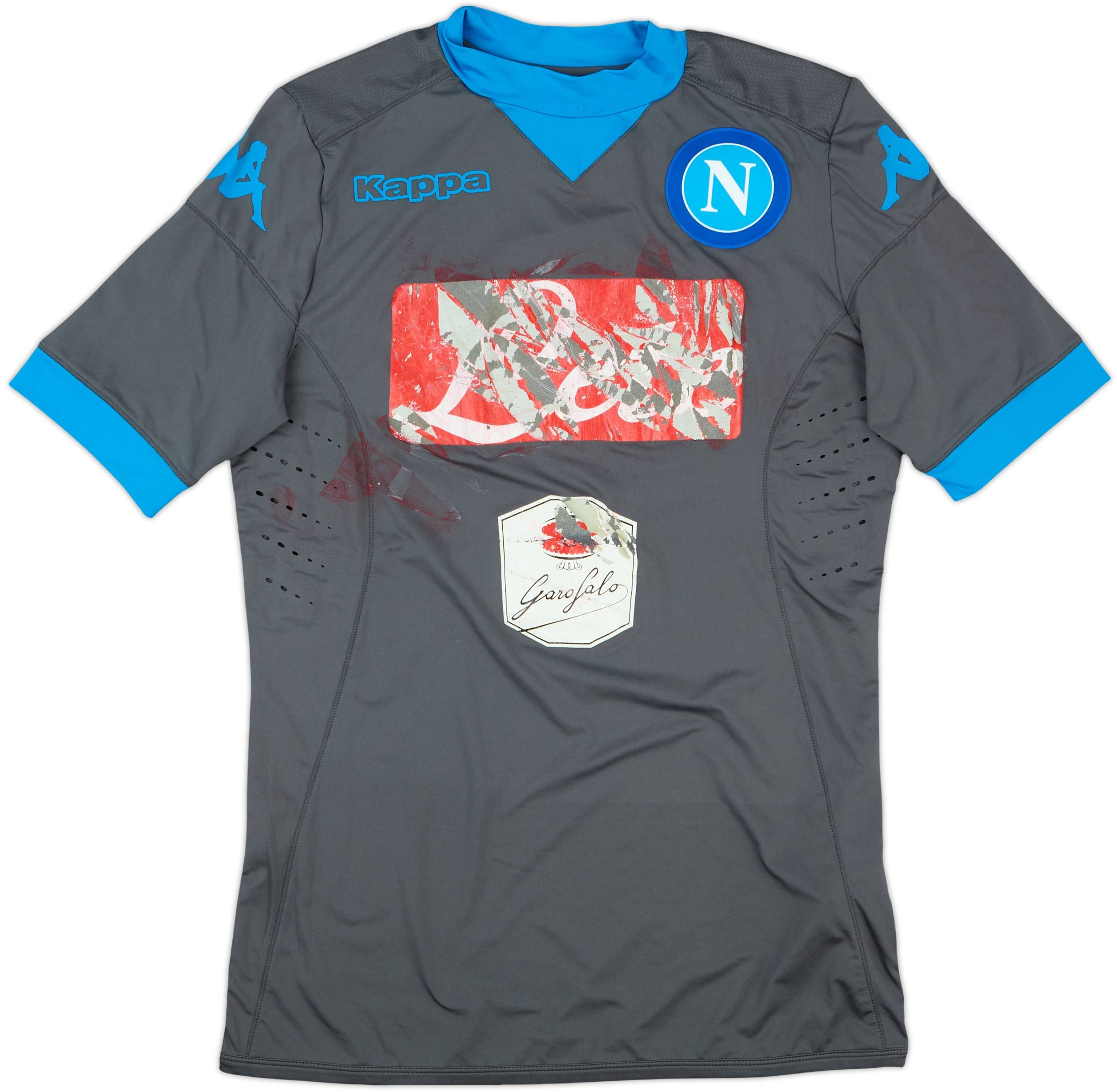 2015-16 Napoli Authentic Away Shirt - 3/10 - (M)