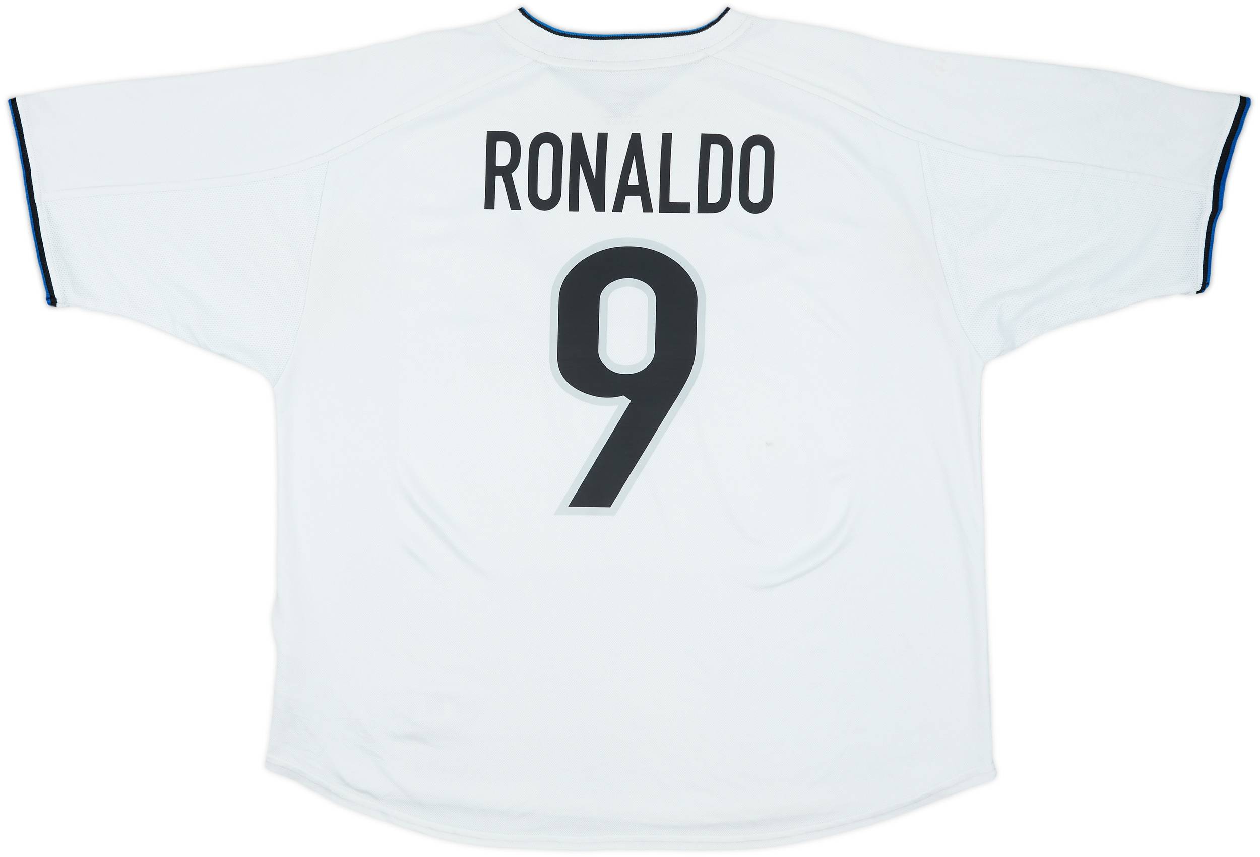 1999-00 Inter Milan Away Shirt Ronaldo #9 - 6/10 - (XL)