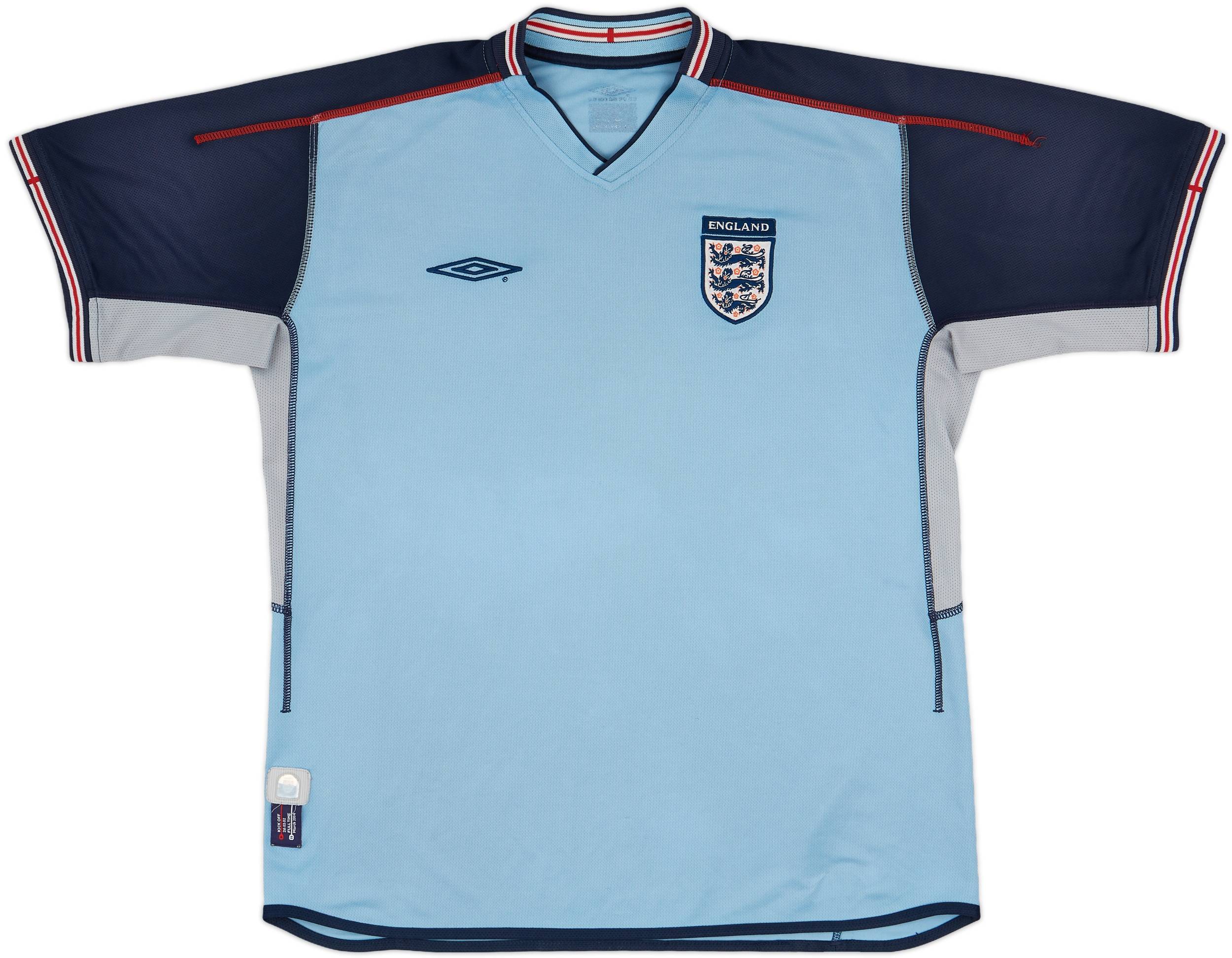 2002-03 England GK S/S Shirt - 6/10 - (L)