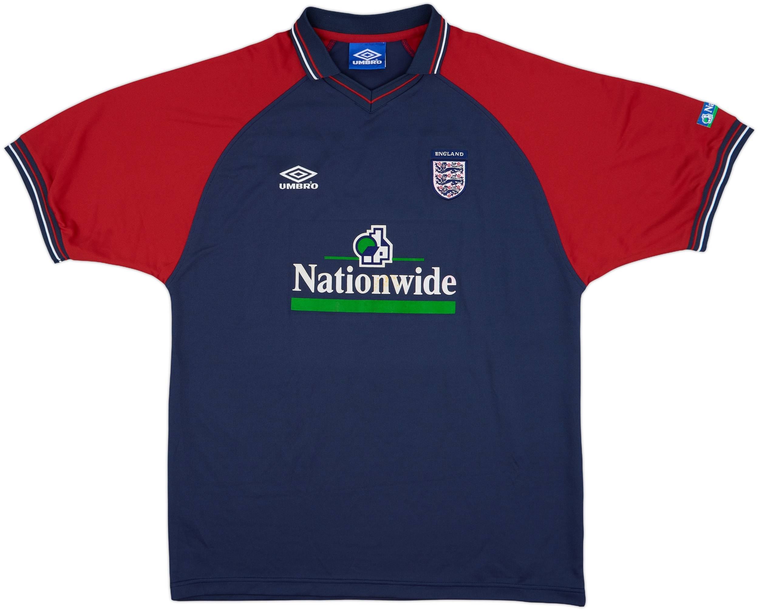 1998-00 England Umbro Training Shirt - 6/10 - (XL)