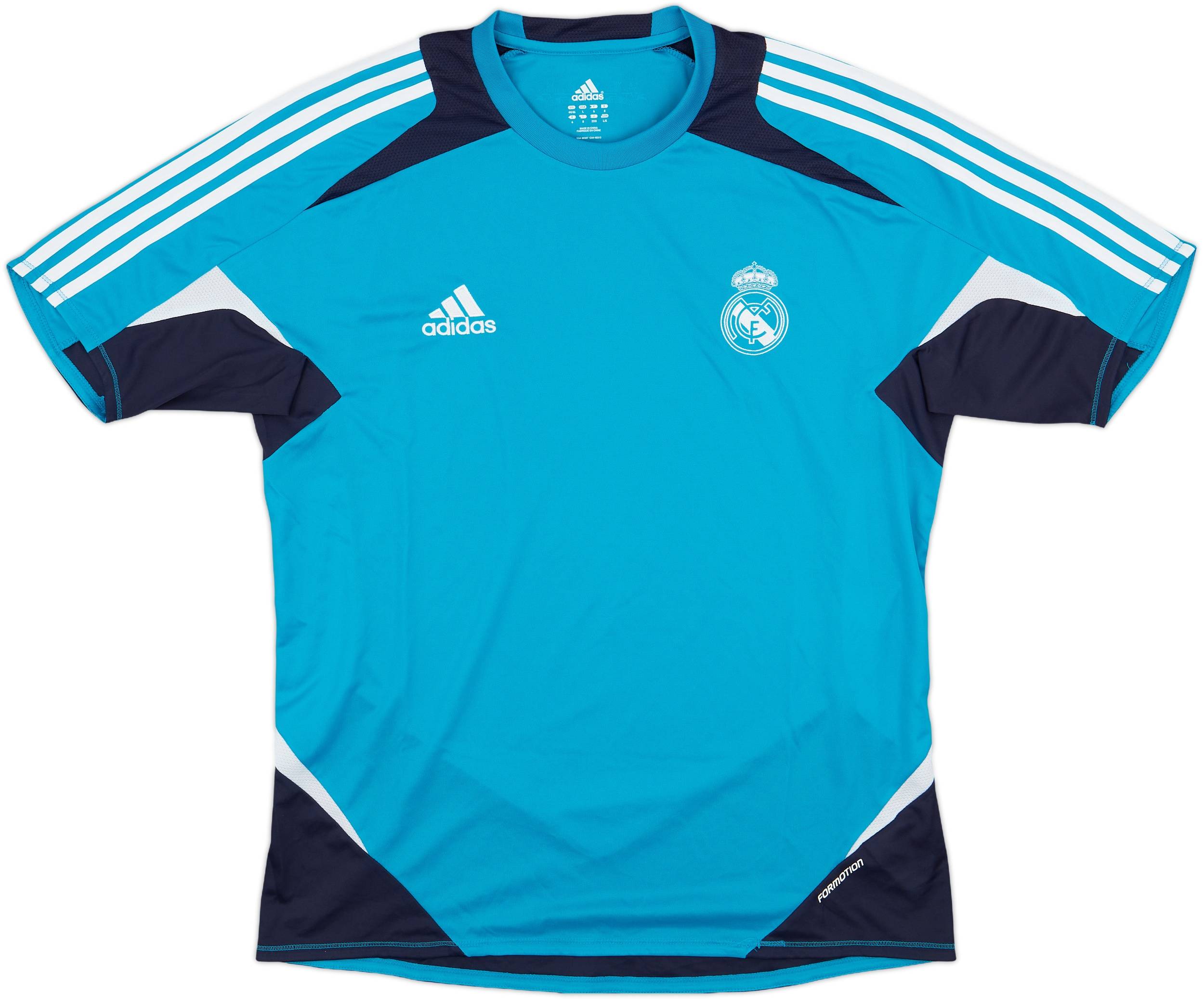2012-13 Real Madrid adidas Formotion Training Shirt - 9/10 - (L/XL)