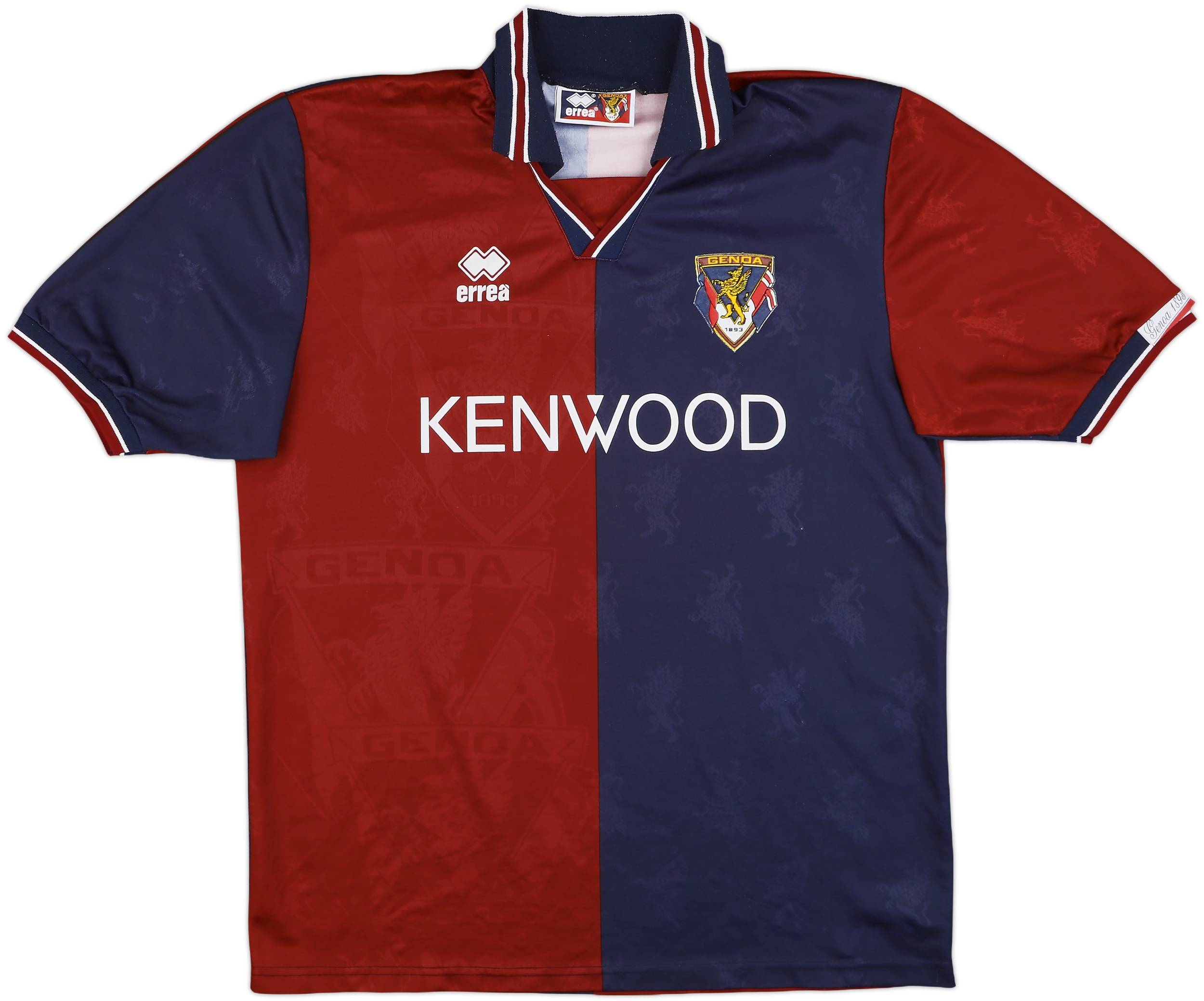 1994-95 Genoa Home Shirt - 9/10 - (XL)