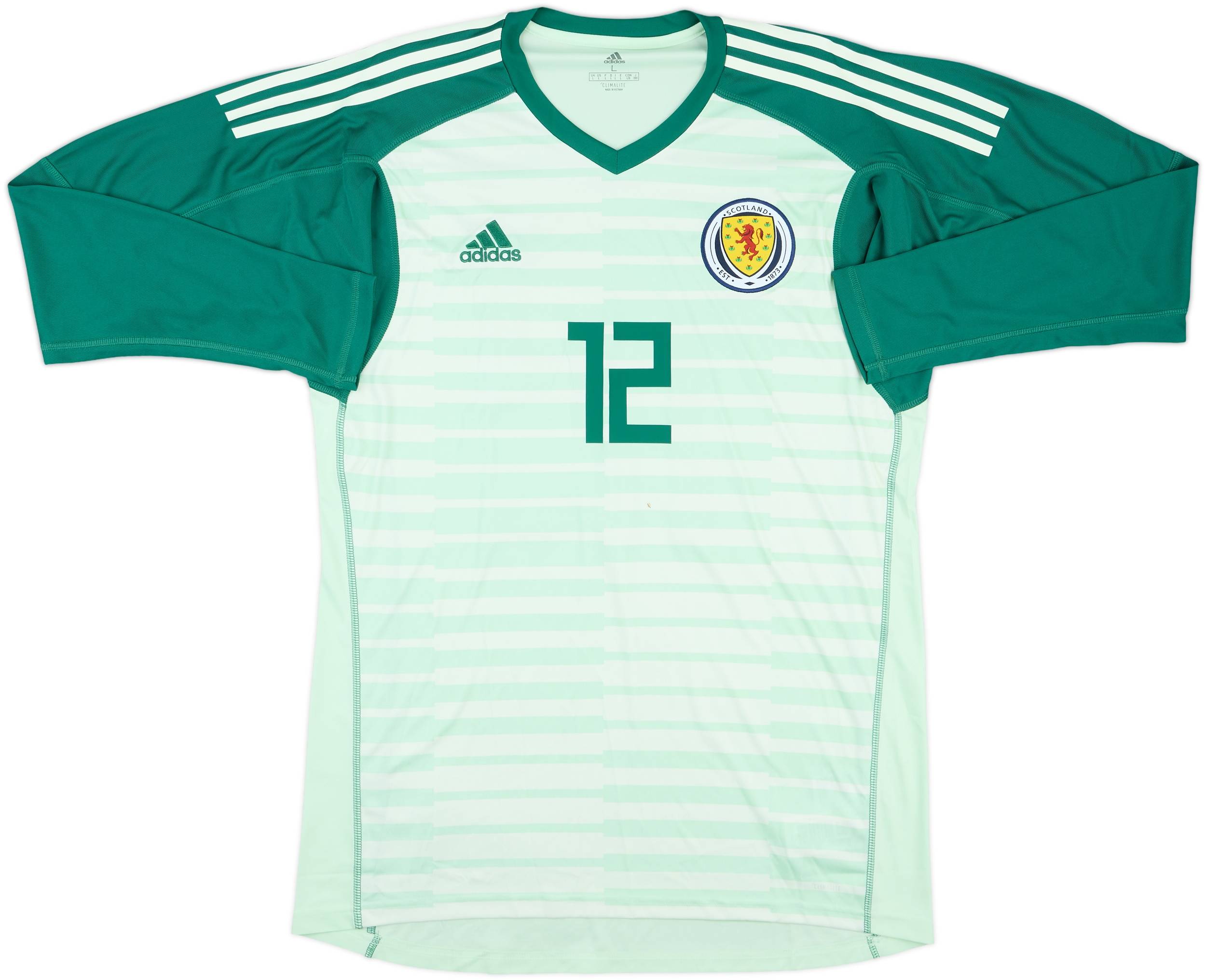 2018-20 Scotland GK Shirt #12 - 7/10 - (L)