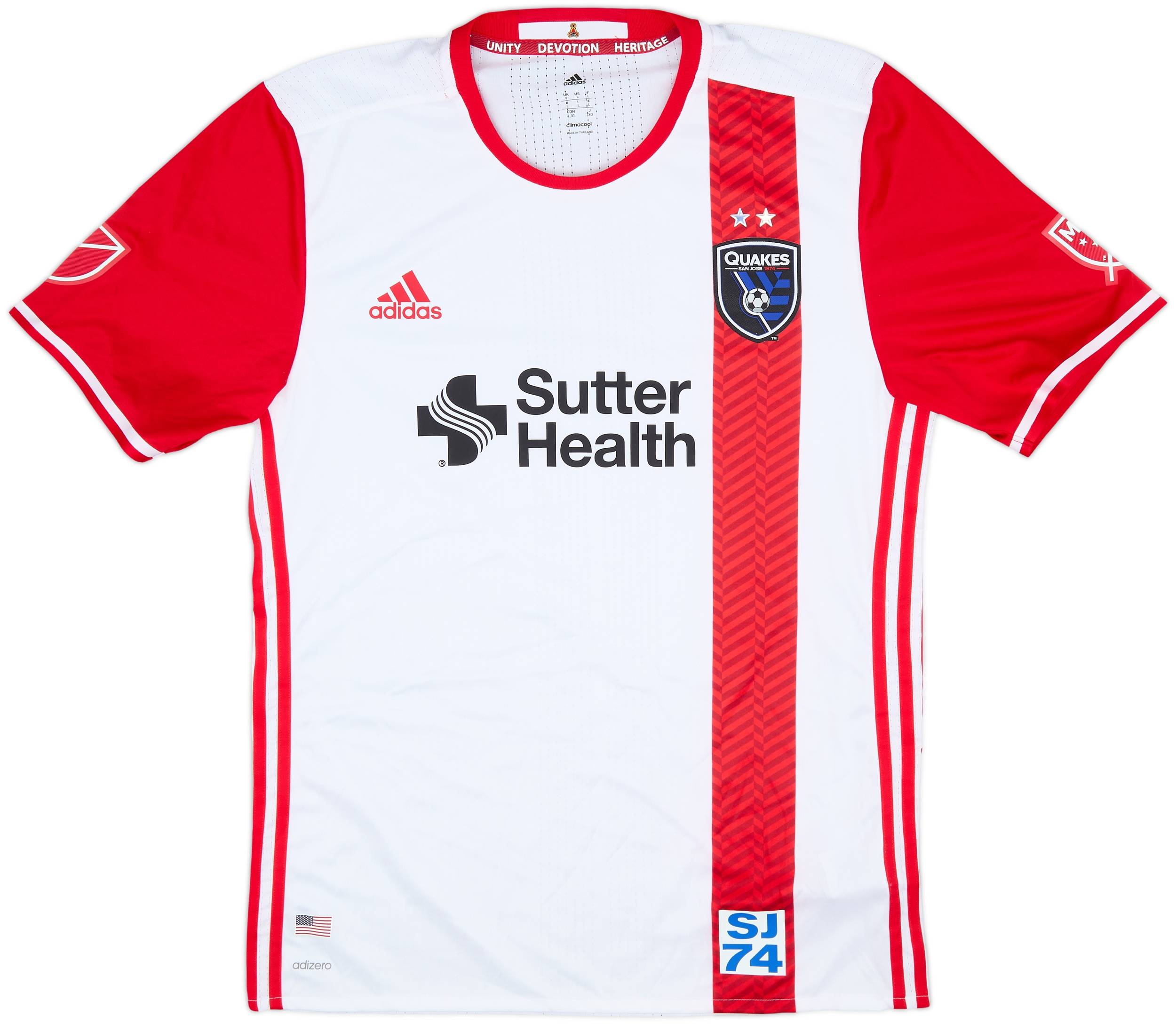 2017 San Jose Earthquakes Player Issue Away Shirt - 9/10 - (L)