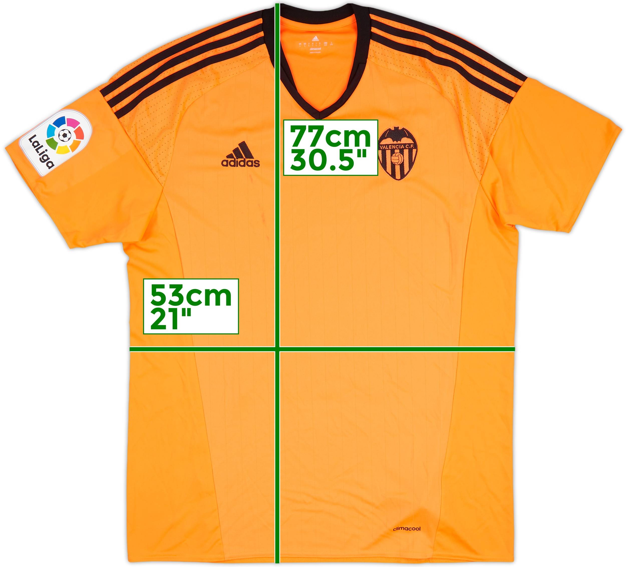 Soccer Jersey Adidas Valencia 2016 2016-17 Valencia Third Shirt