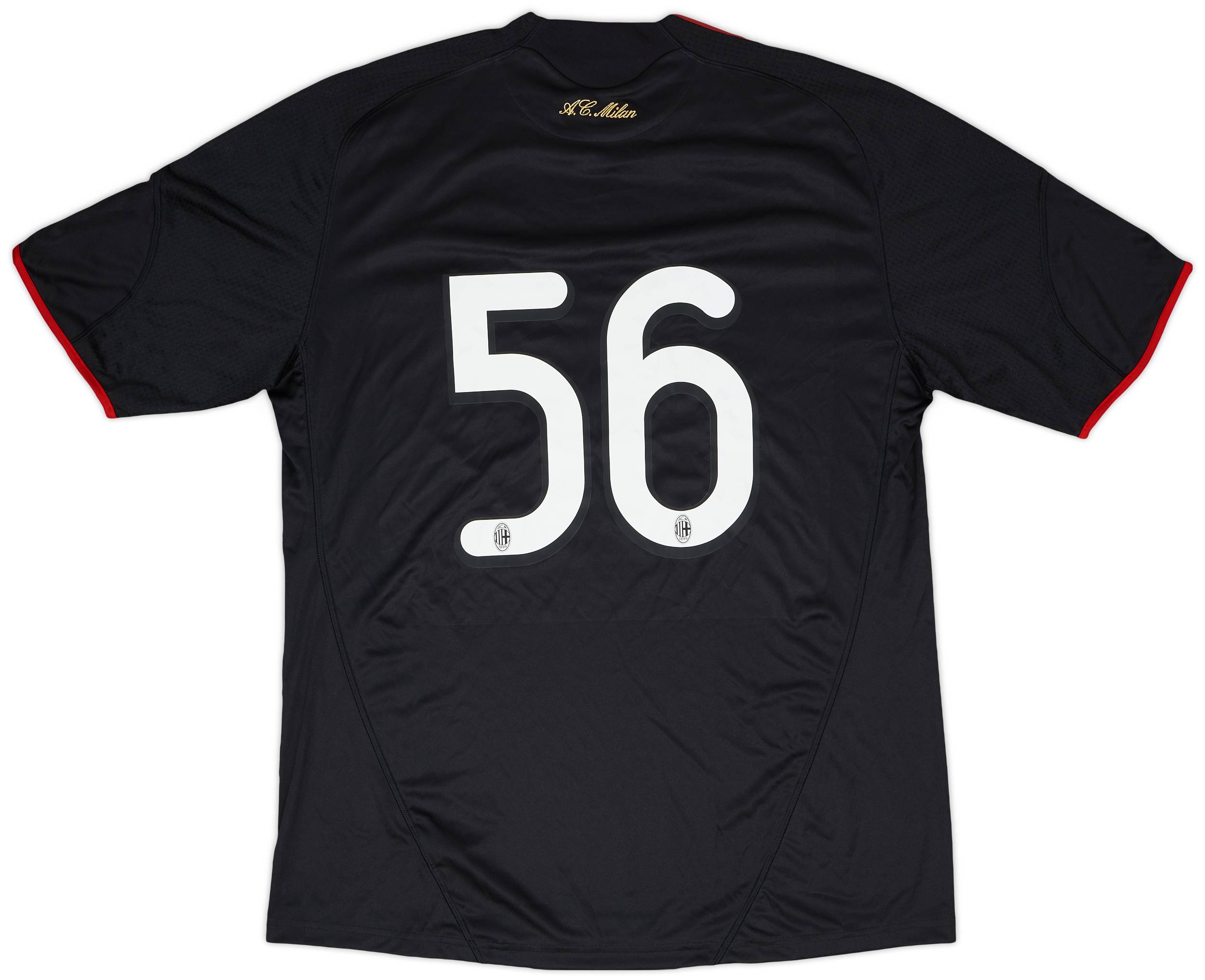 2009-10 AC Milan Match Issue Third Shirt #56