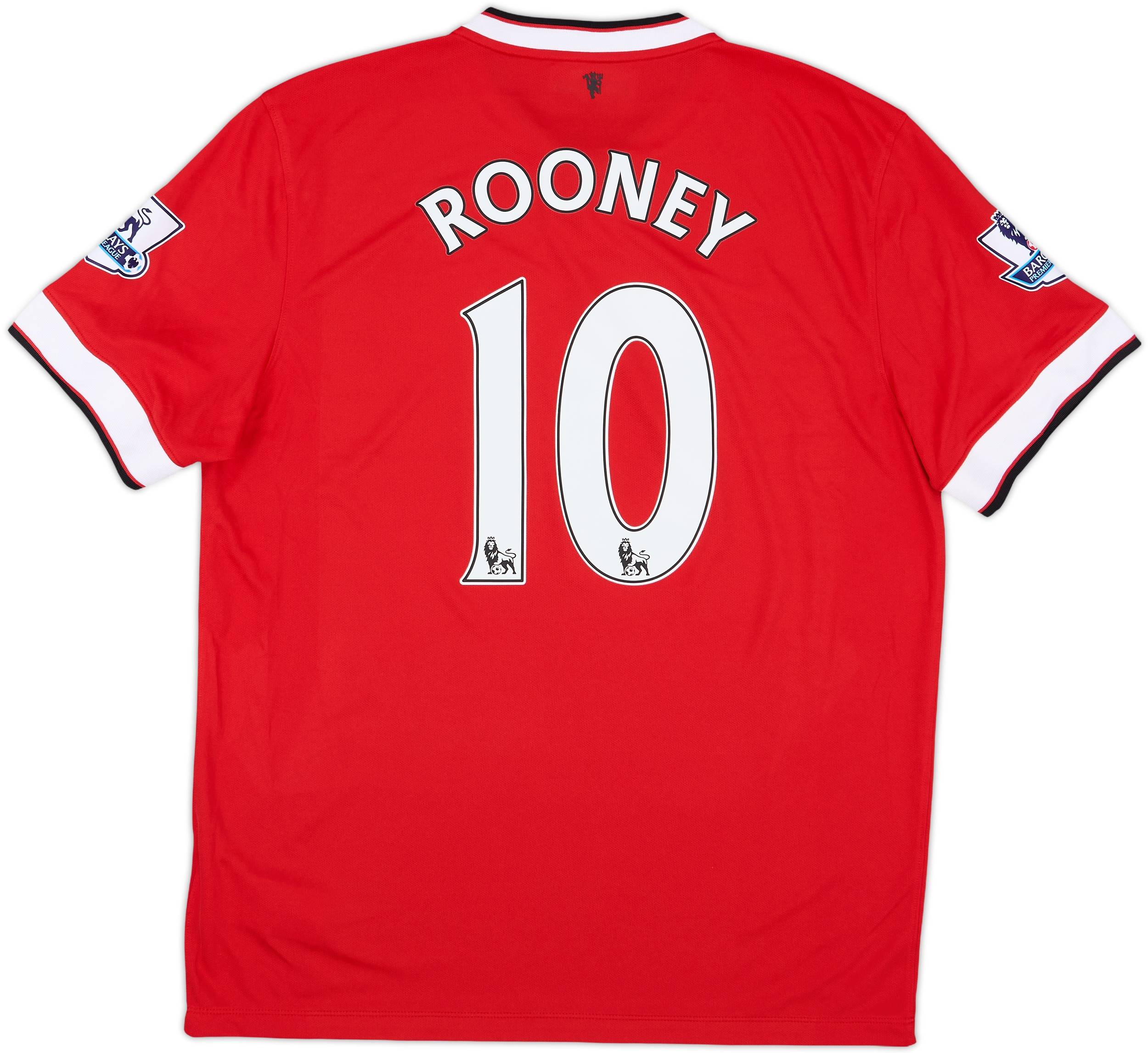 2014-15 Manchester United Home Shirt Rooney #10 - 10/10 - (L)