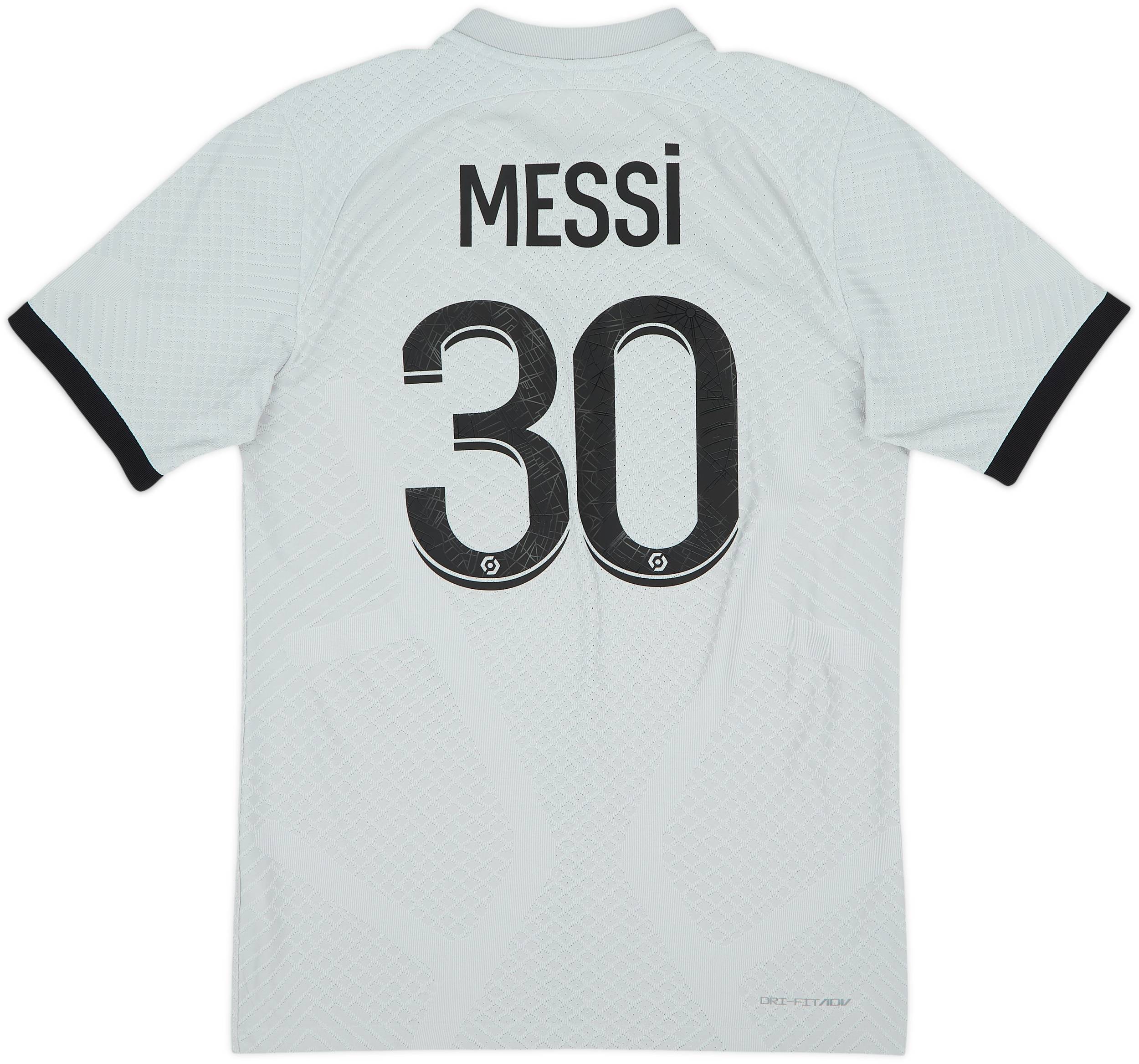 2022-23 Paris Saint-Germain Authentic Away Shirt Messi #30 - 10/10