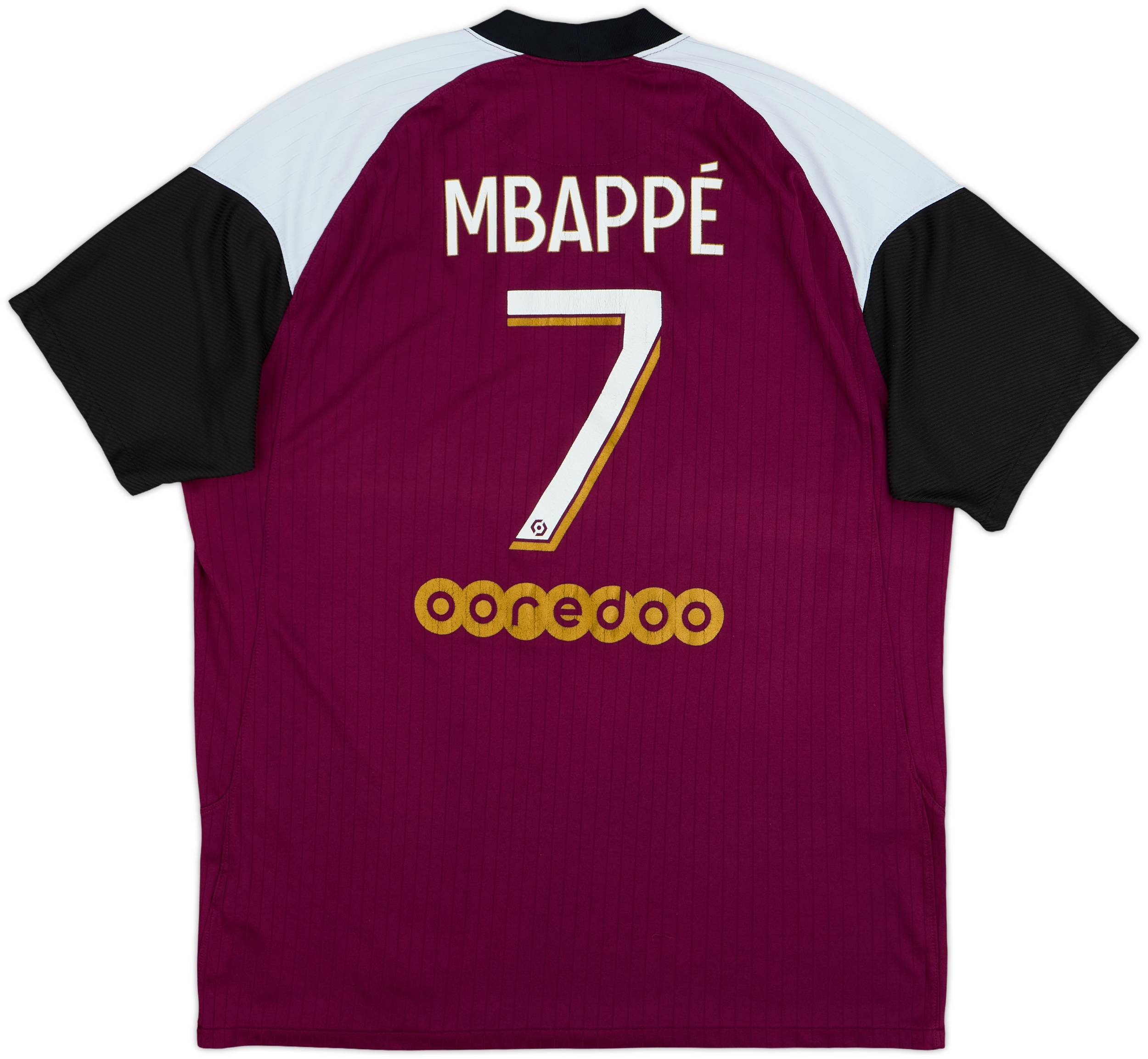 2020-21 Paris Saint-Germain Third Shirt Mbappe #7 - 5/10 - (XL)