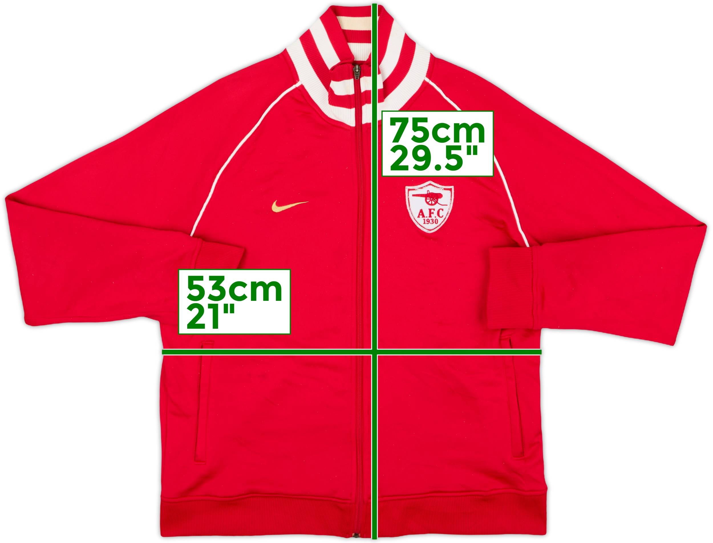 NIKE arsenal トラックジャケット　M 2007-08 Arsenal Nike Football Classics Track Jacket - 6/10 - (L)