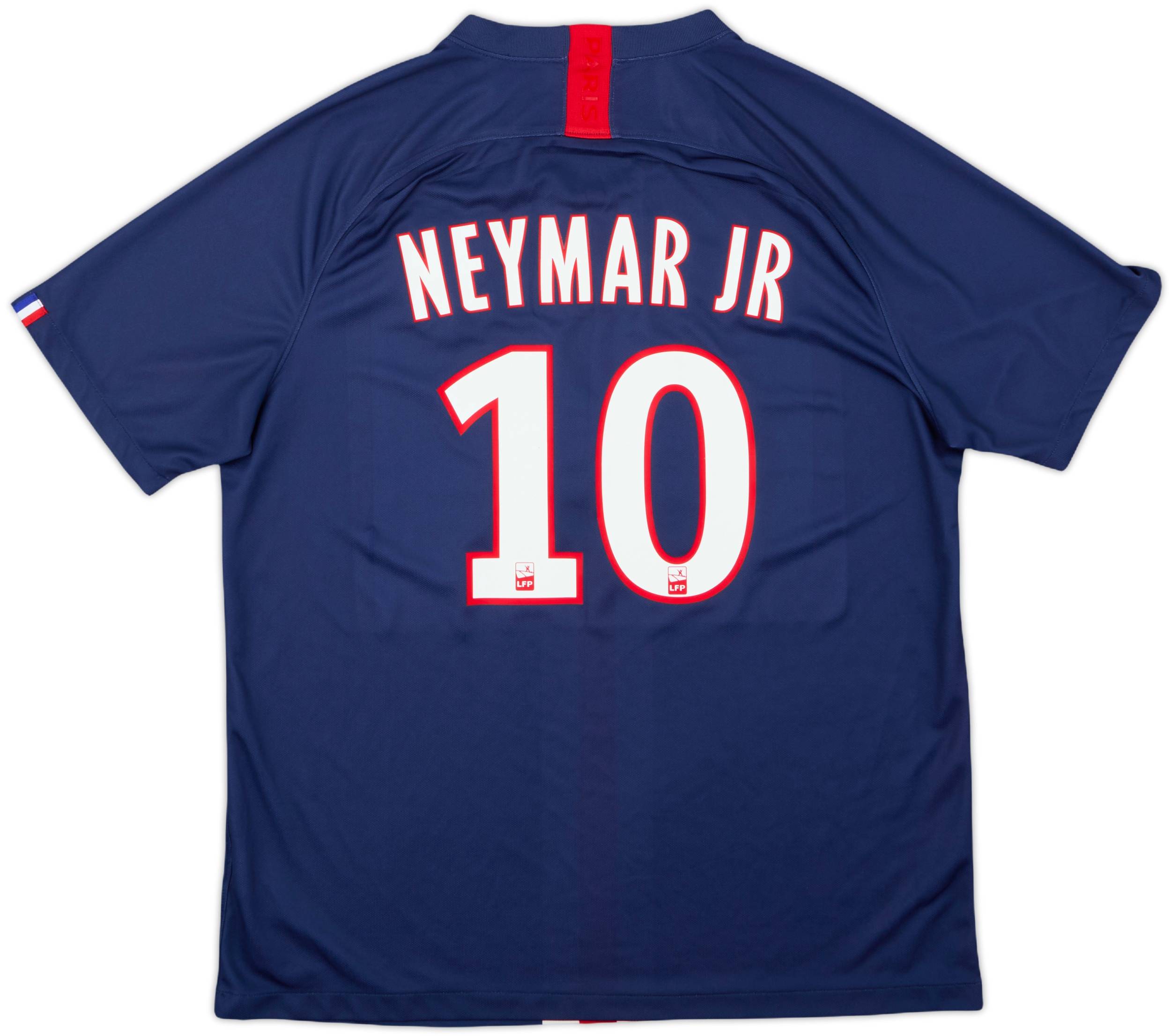 2019-20 Paris Saint-Germain Home Shirt Neymar Jr #10 - 8/10 - (XL)