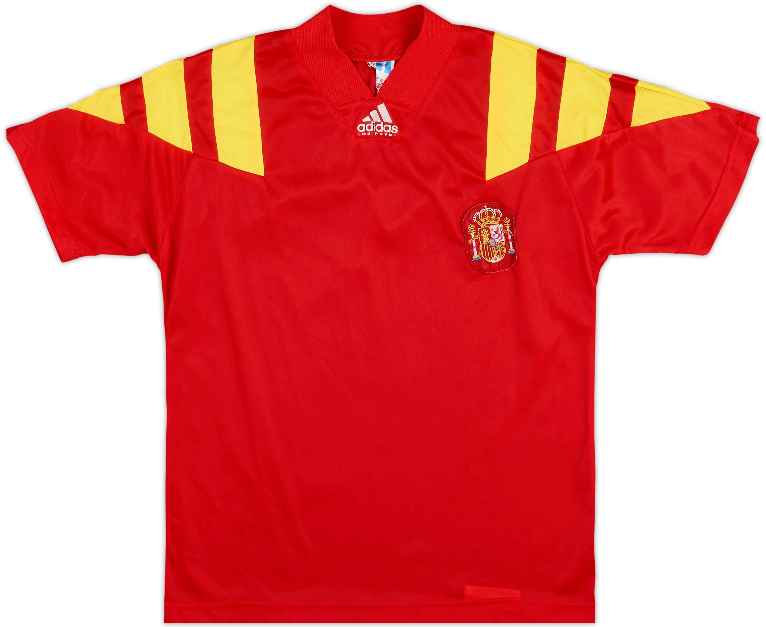 ウェア Spain 1992 93 94 1992-94 Spain Home Shirt - 6/10 - (S.Boys)