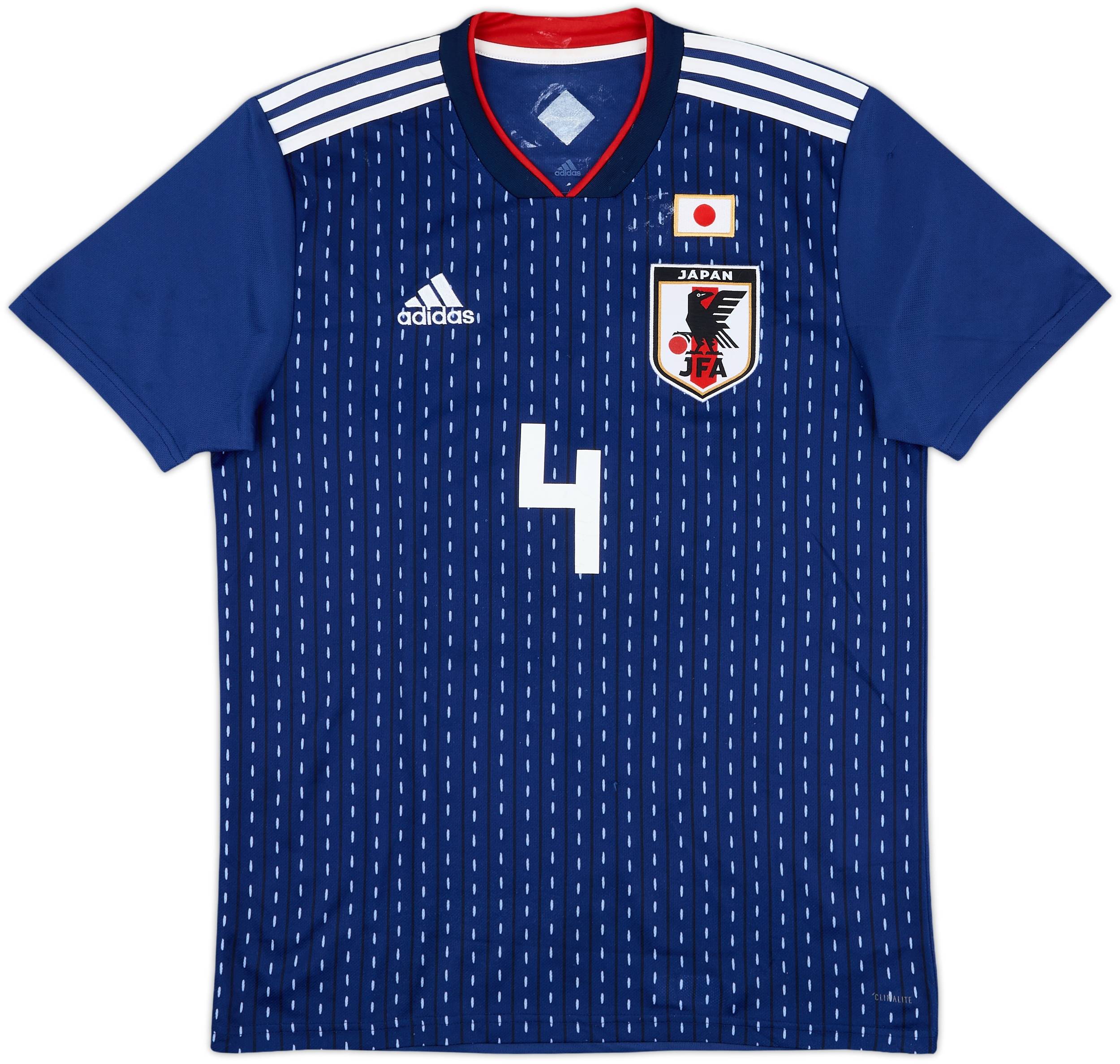 HONDA 新品　日本代表　サッカー　football L size Adidas Japan National Football Keisuke Honda JFA Men's Blue Jersey