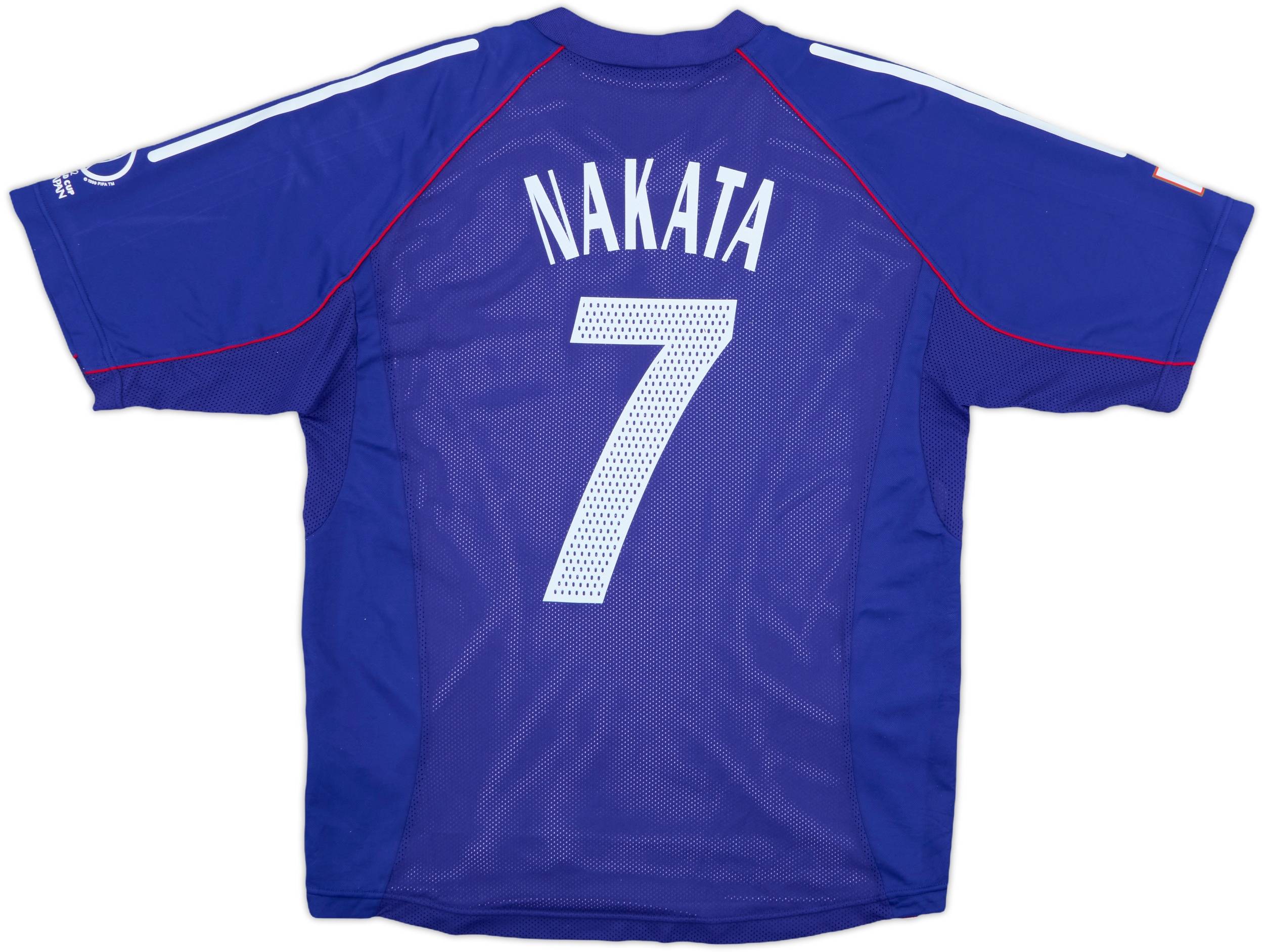 2002-04 Japan Player Issue Home Shirt Nakata #7 - 8/10 - (L)