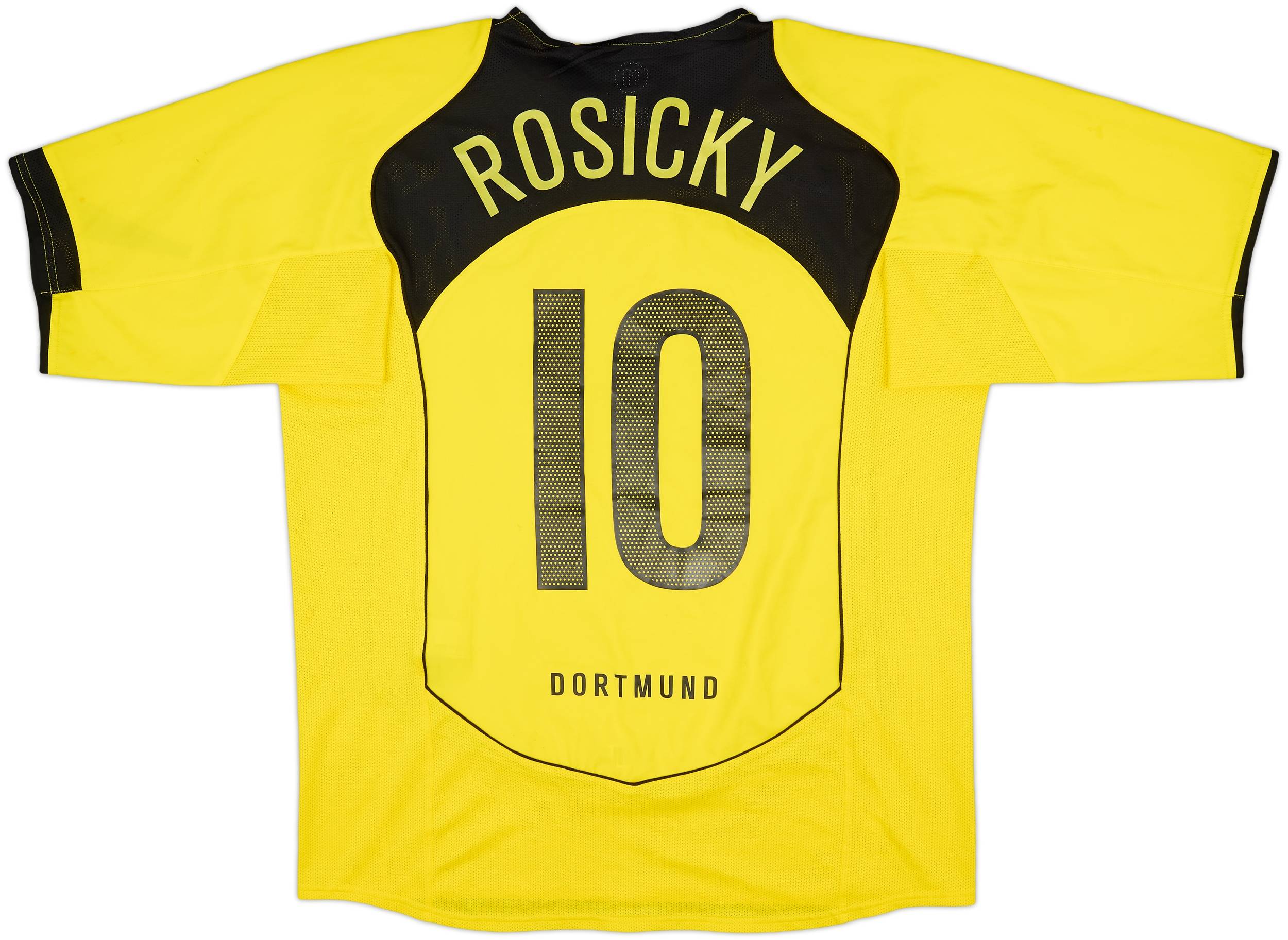 2004-05 Borussia Dortmund Home Shirt Rosicky #10 - 6/10 - (L)