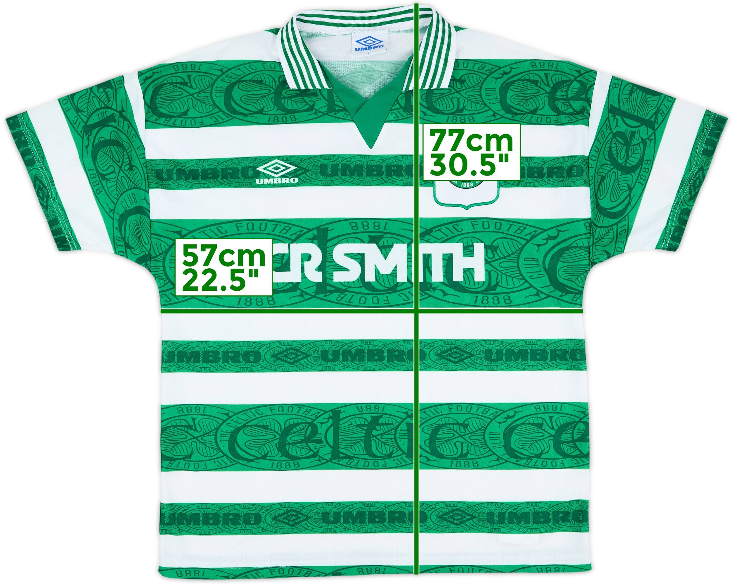 ウェア Celtic 1995/97  Soccer Shirt ウェア Celtic 1995/97 Soccer Shirt CELTIC 1995 1997 HOME SHIRT