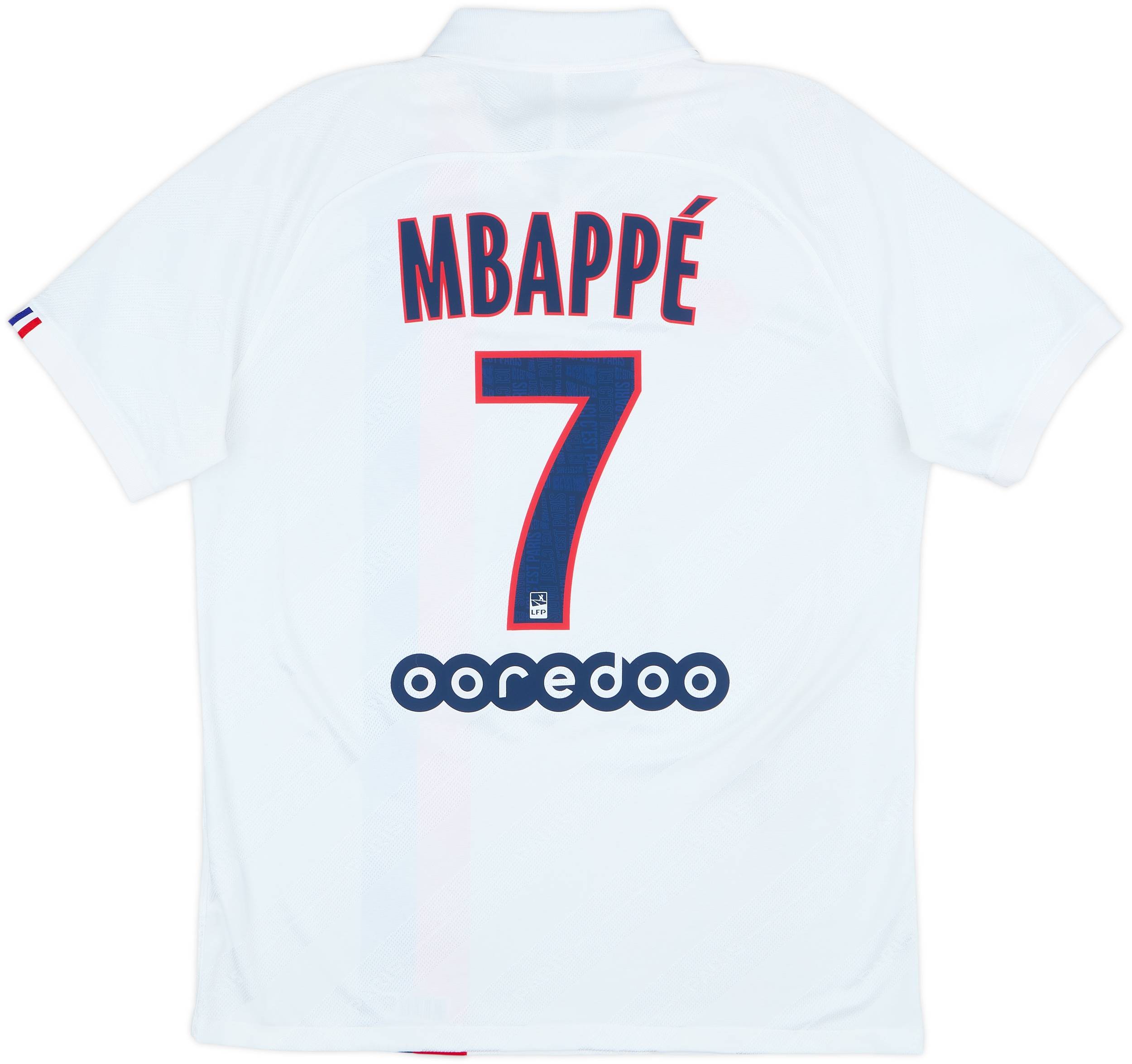 2019-20 Paris Saint-Germain Authentic Third Shirt Mbappe #7 - 8/10