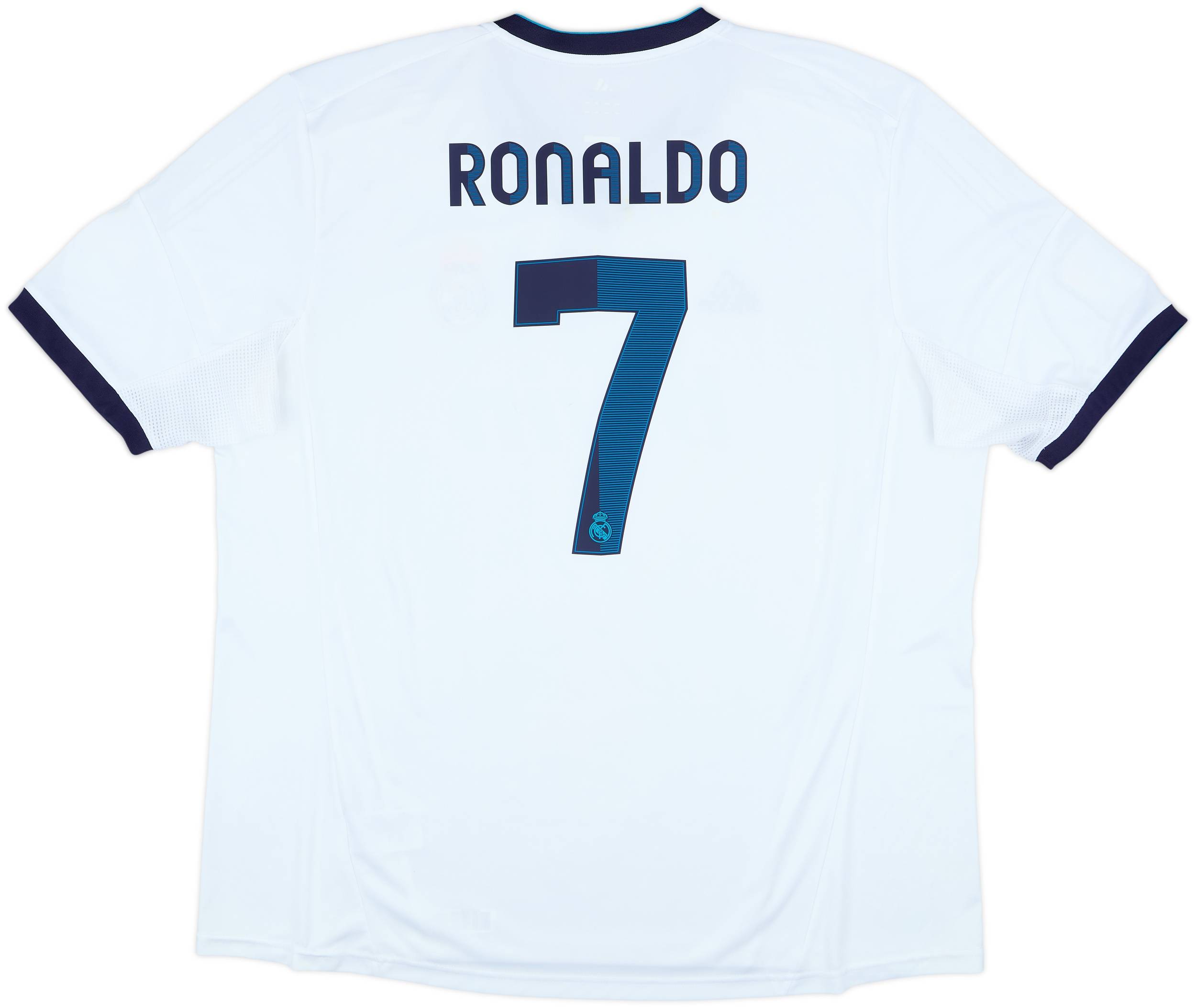 2012-13 Real Madrid Home Shirt Ronaldo #7 - 6/10 - (XXL)