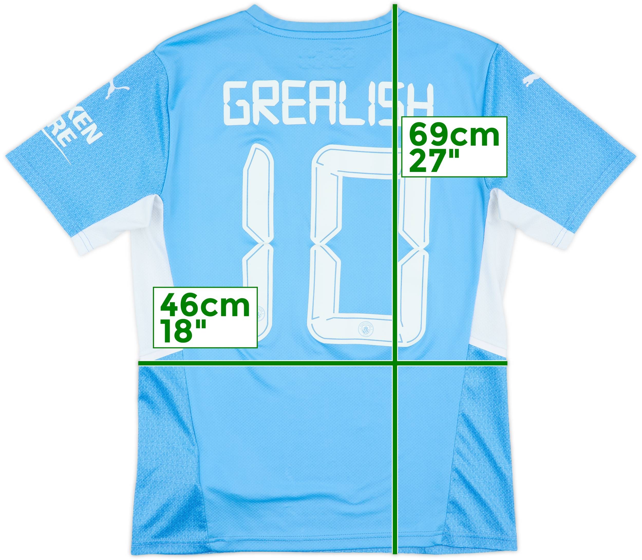 マンチェスター・シティ GREALISH 10番 シャツ 2023-24 Manchester City Third Shirt Grealish #10