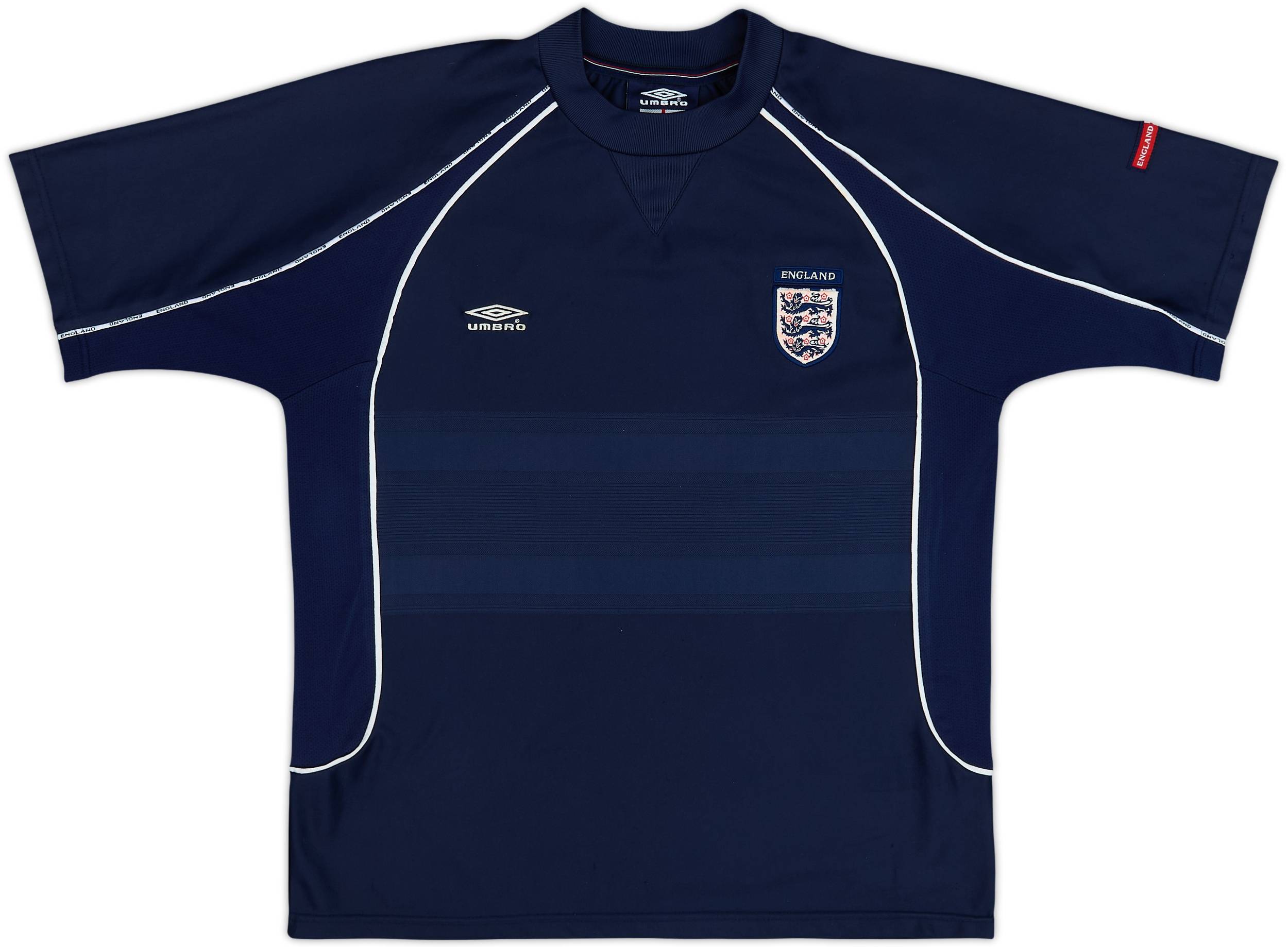 2002-04 England Umbro Training Shirt - 6/10 - (M)