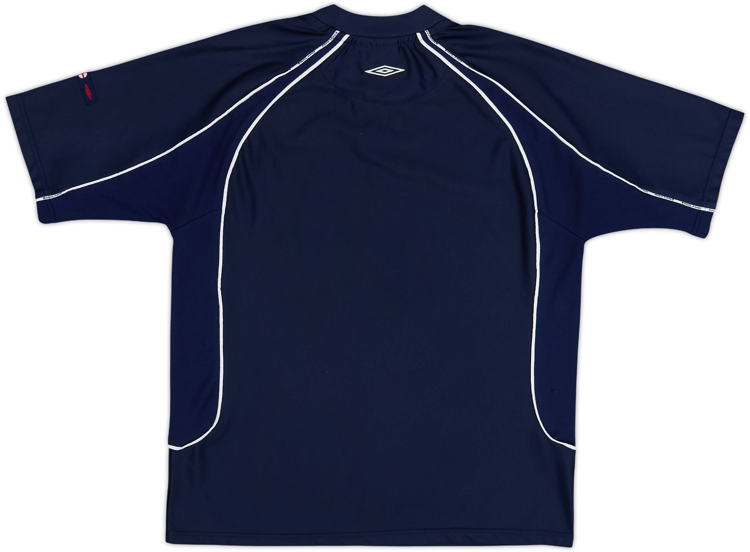 2002-04 England Umbro Training Shirt - 6/10 - (M)