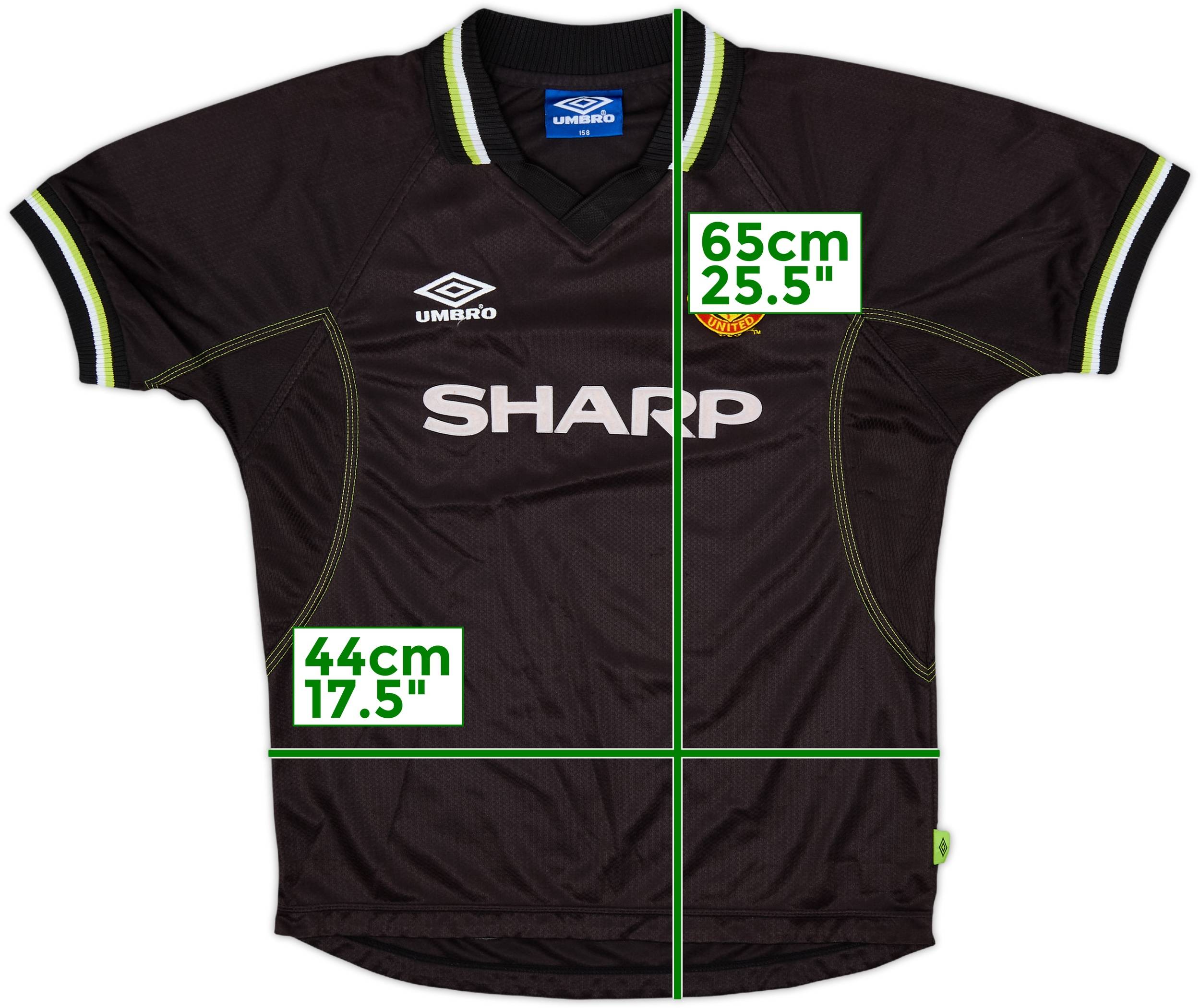1998-99 Manchester United Third Shirt - 8/10 - (L.Boys)